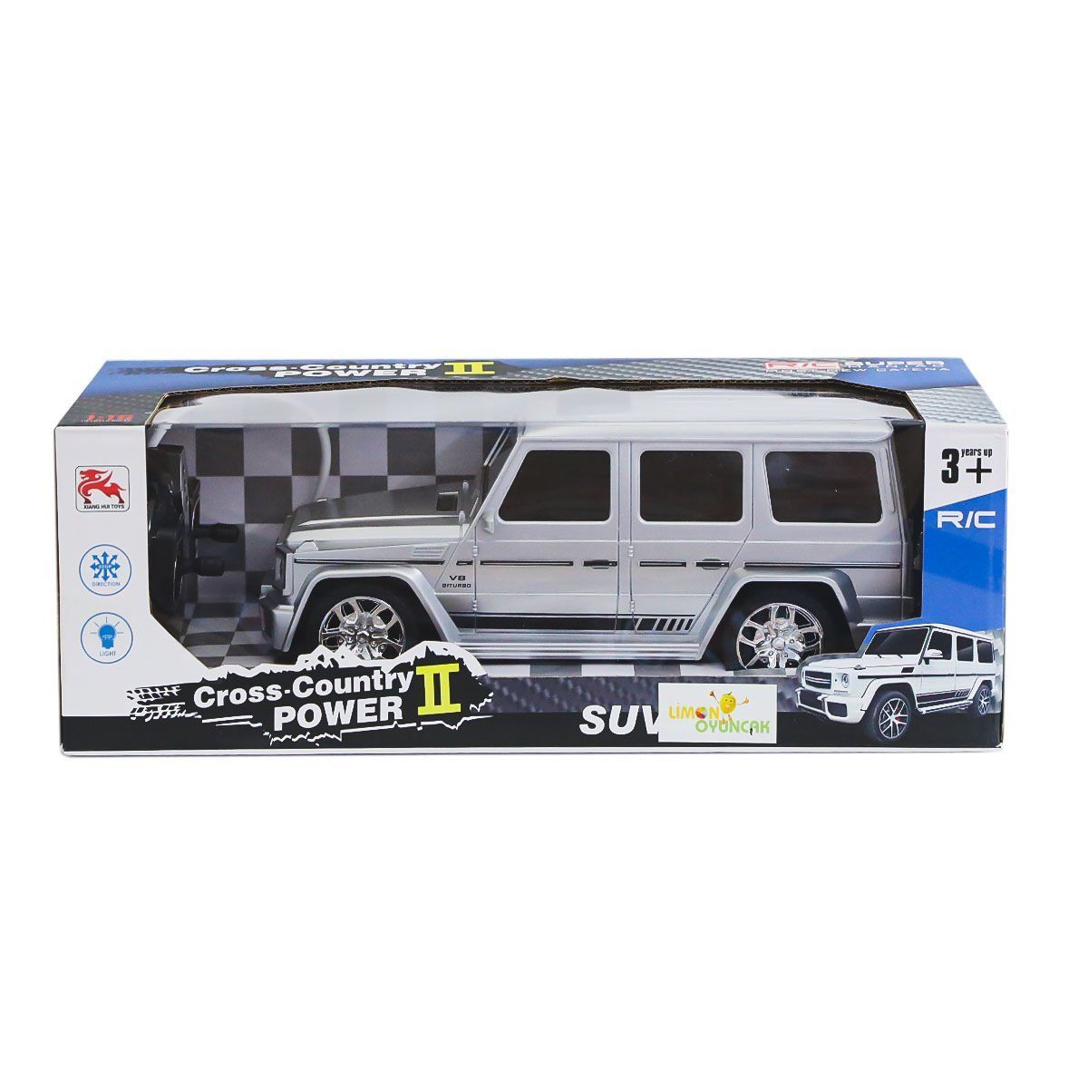 8578-2A Kumandalı Şarjlı Jeep Cross Country -Stokta Olan Renk Gönderilir