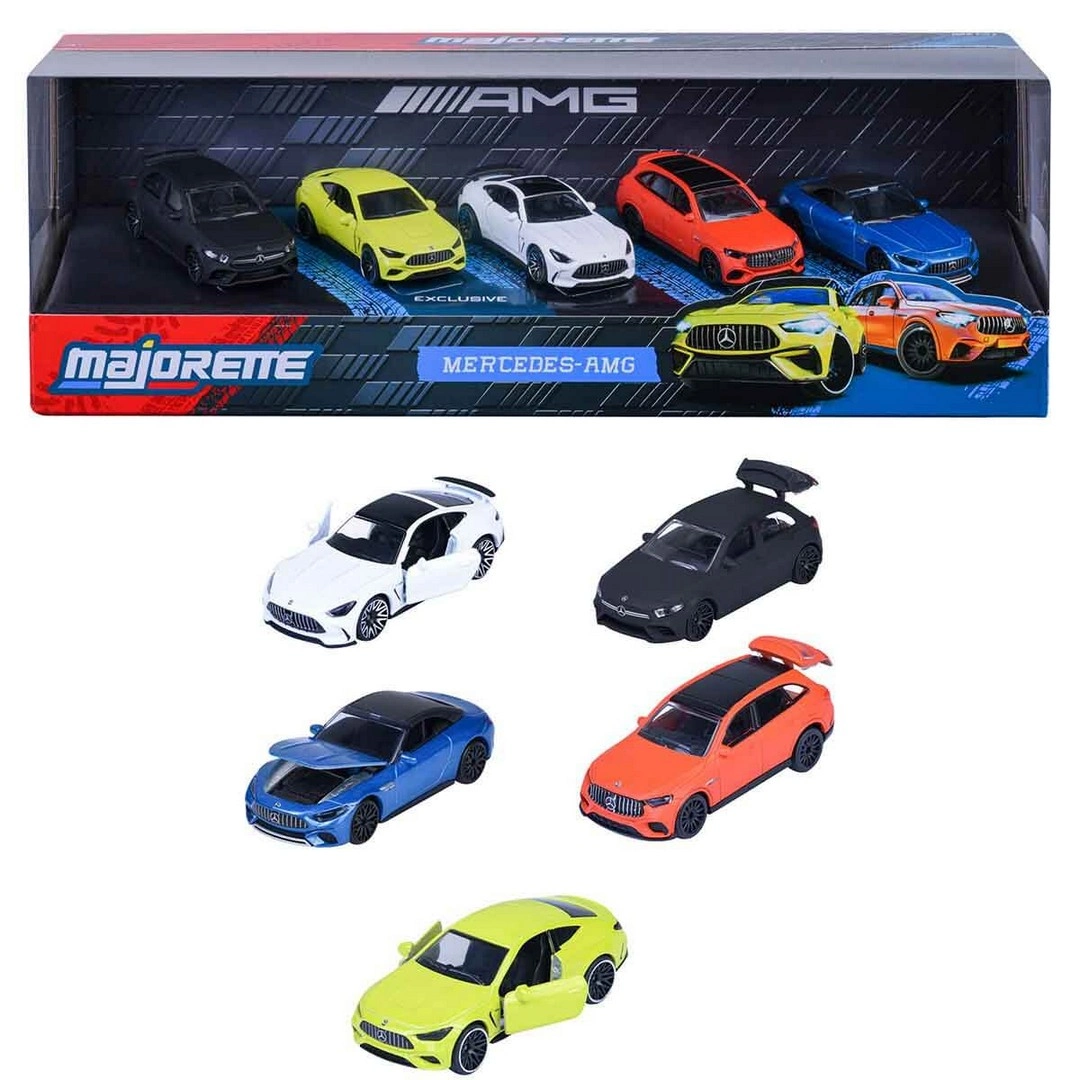 Majorette 1:64 Mercedes-AMG 5’li Paket