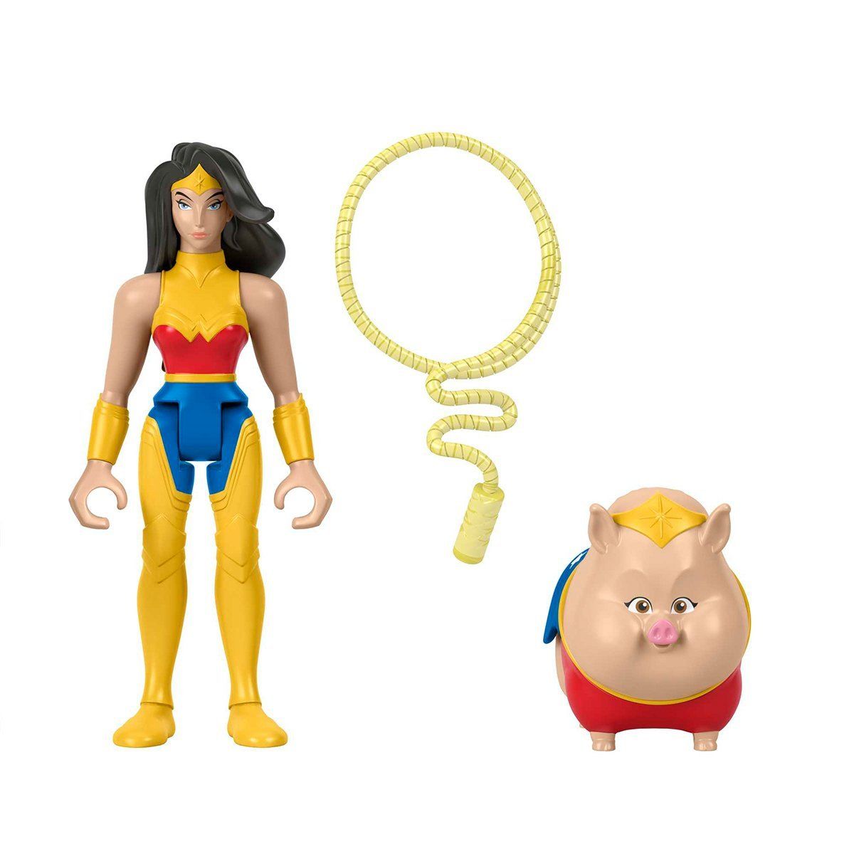 HGL01 Imaginext DC League of Super Pets - Kahramanlar ve Hayvanlar - Stokta Olan Gönderilir