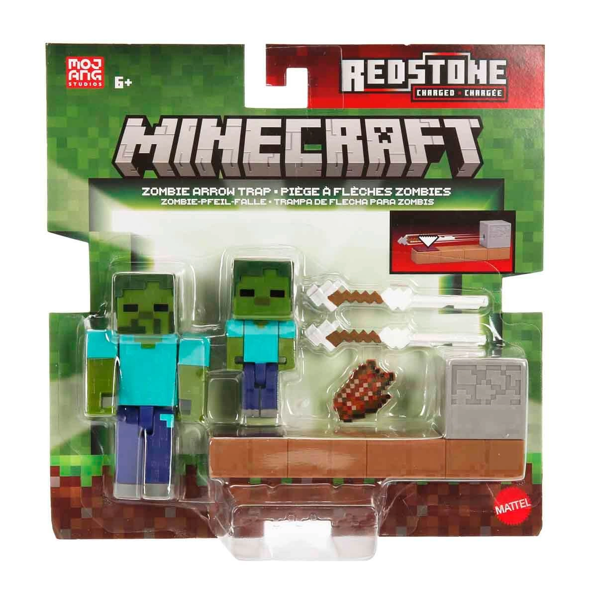 Minecraft Redstone Figür ve Mekanizma Oyun Seti