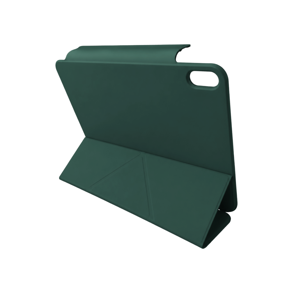 Apple iPad 2025 10.9 10.Nesil (A16) Edz Manyetik Standlı Tablet Kılıfı - Koyu Yeşil