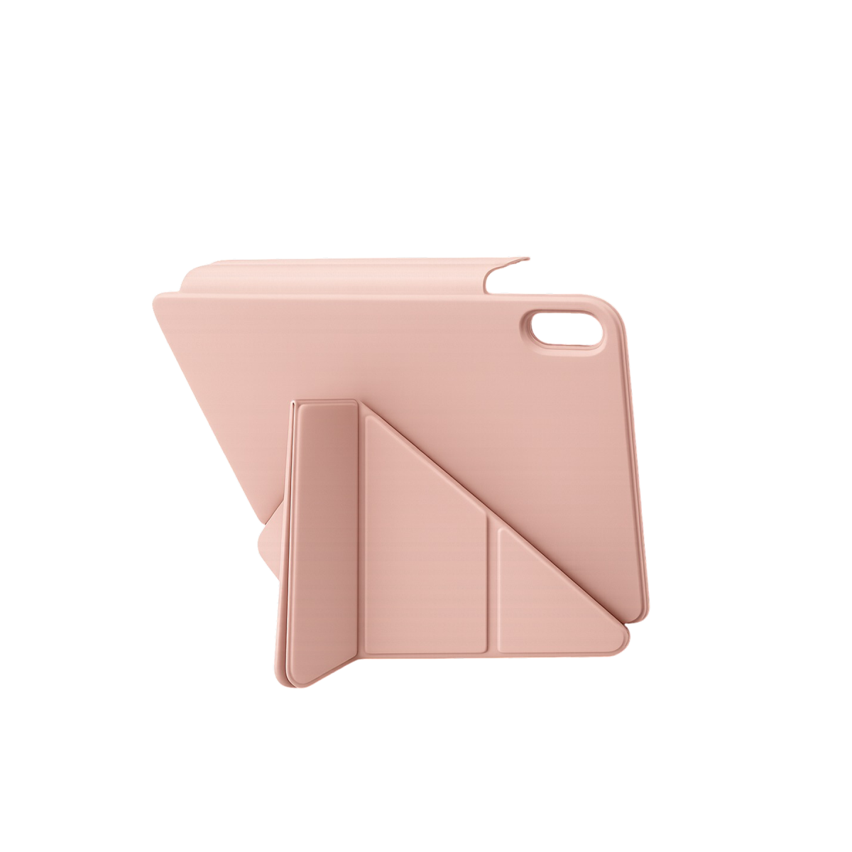 Apple iPad 2025 10.9 10.Nesil (A16) Edz Manyetik Standlı Tablet Kılıfı - Rose Gold