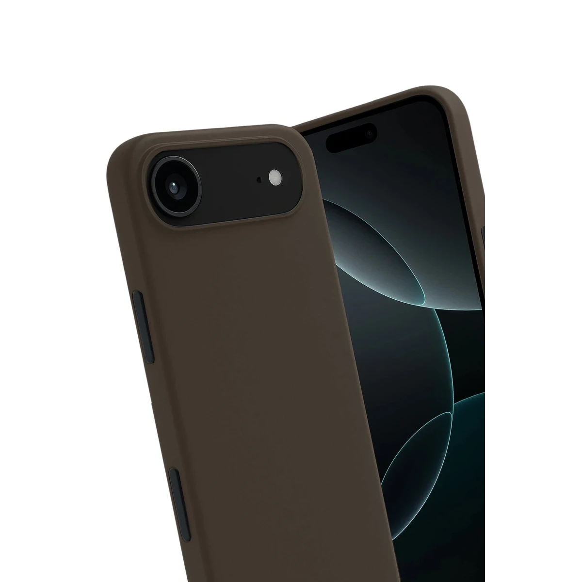 Apple iPhone 17 Air First Silikon - Kahverengi