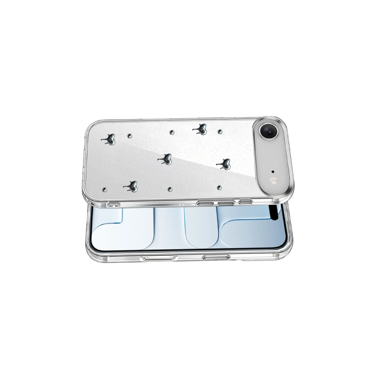 Apple iPhone 17 Air Fiyonk Desenli Kapak - Desen 1