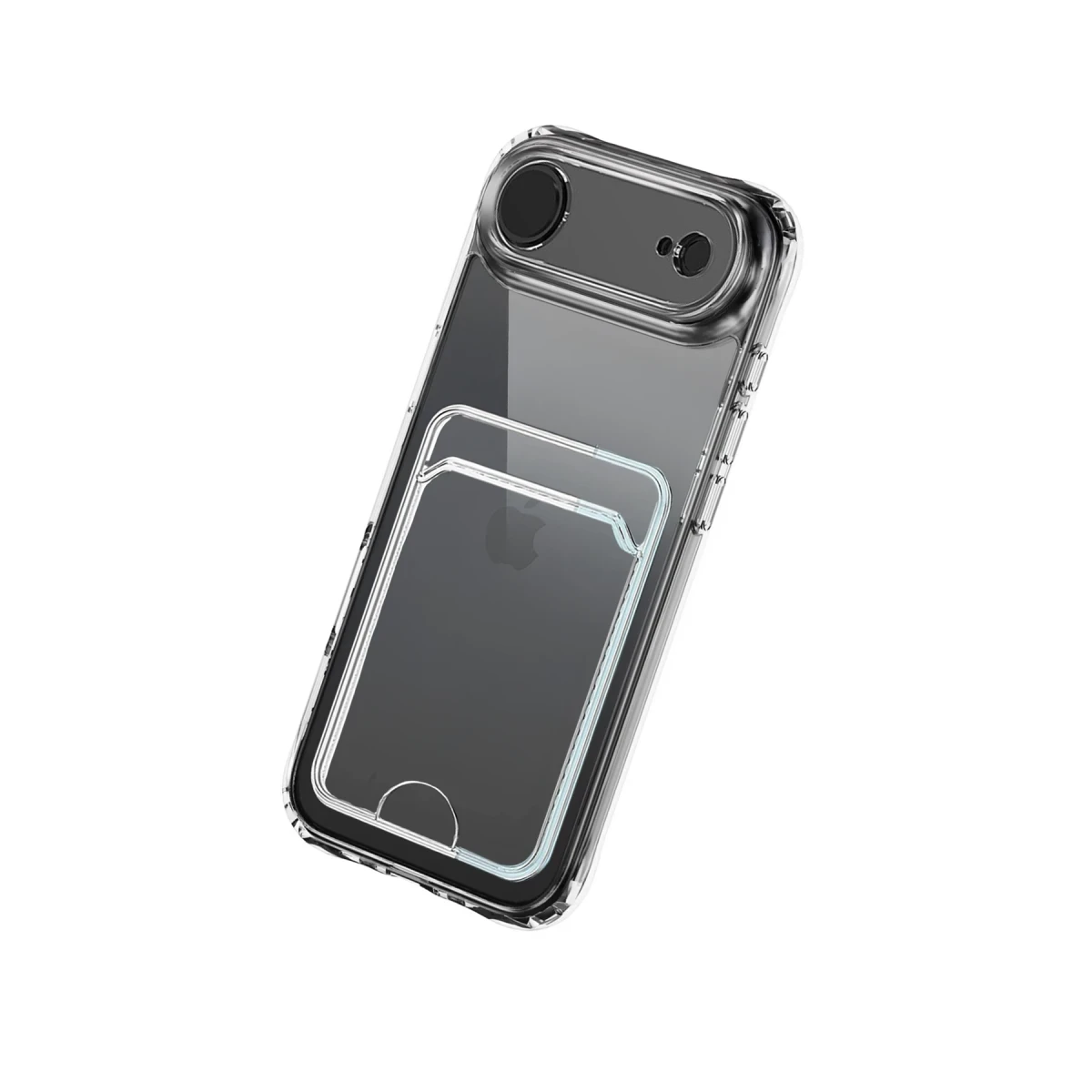 Apple iPhone 17 Air Kart Şeffaf Silikon - Şeffaf