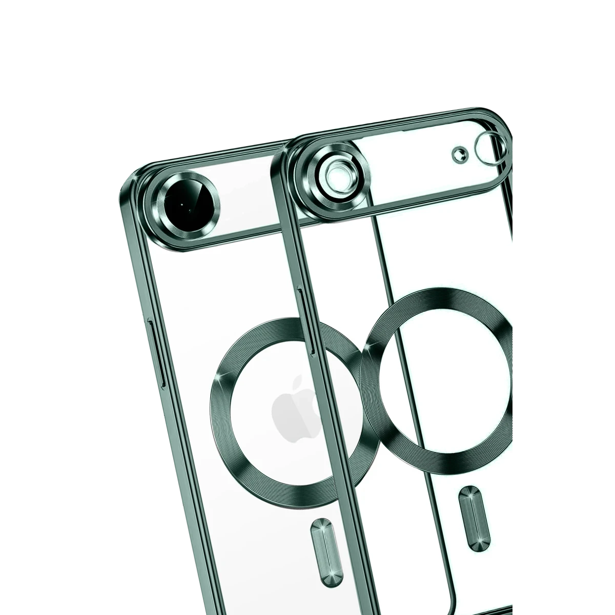 Apple iPhone 17 Air Kross Magneticsafe Kapak - Koyu Yeşil