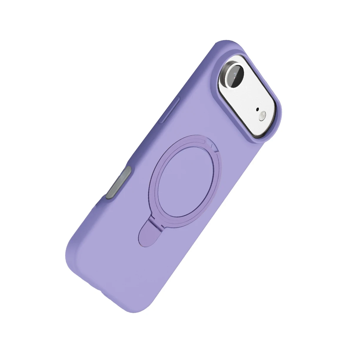 Apple iPhone 17 Air Regal Magsafe Standlı Kapak - Lila