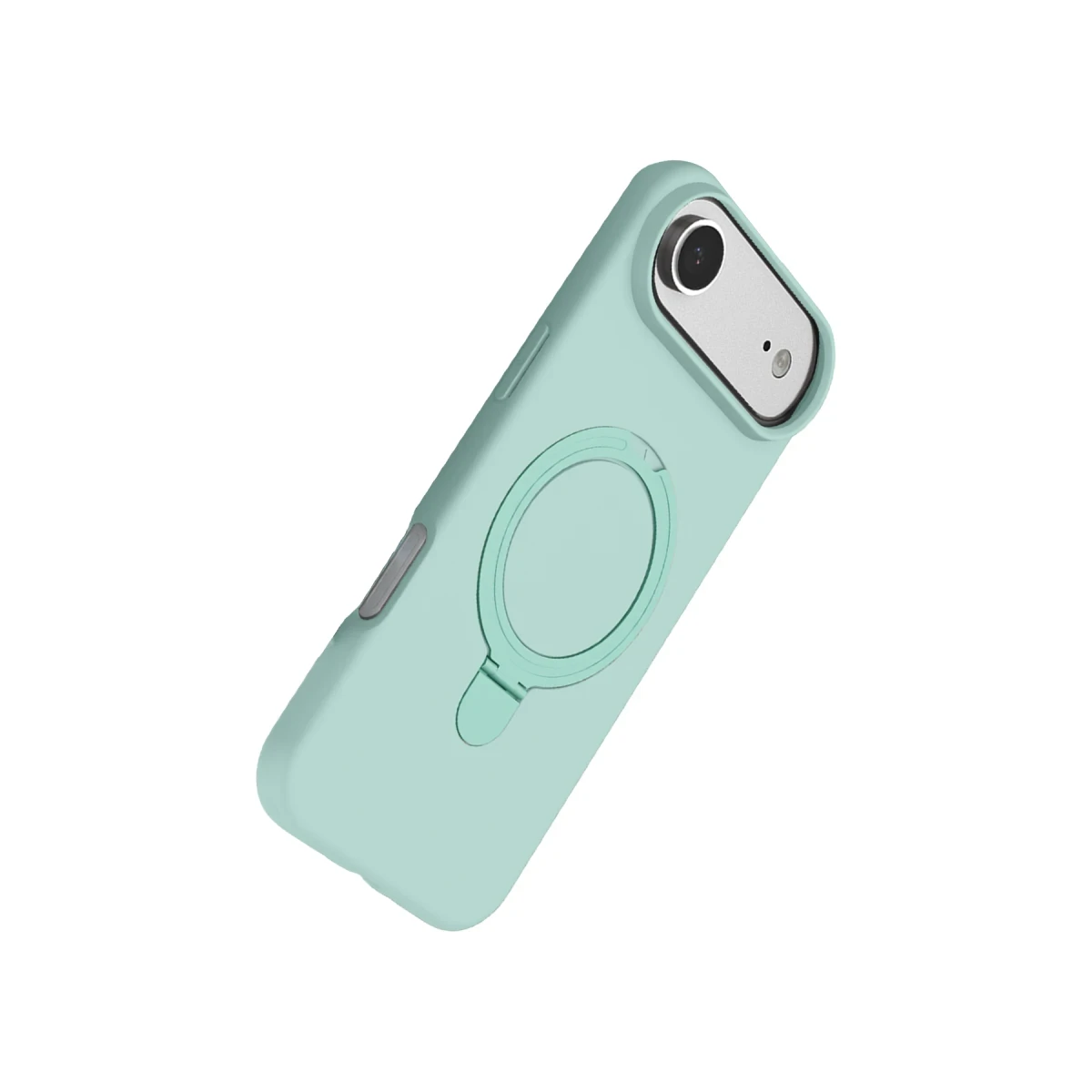 Apple iPhone 17 Air Regal Magsafe Standlı Kapak - Su Yeşili