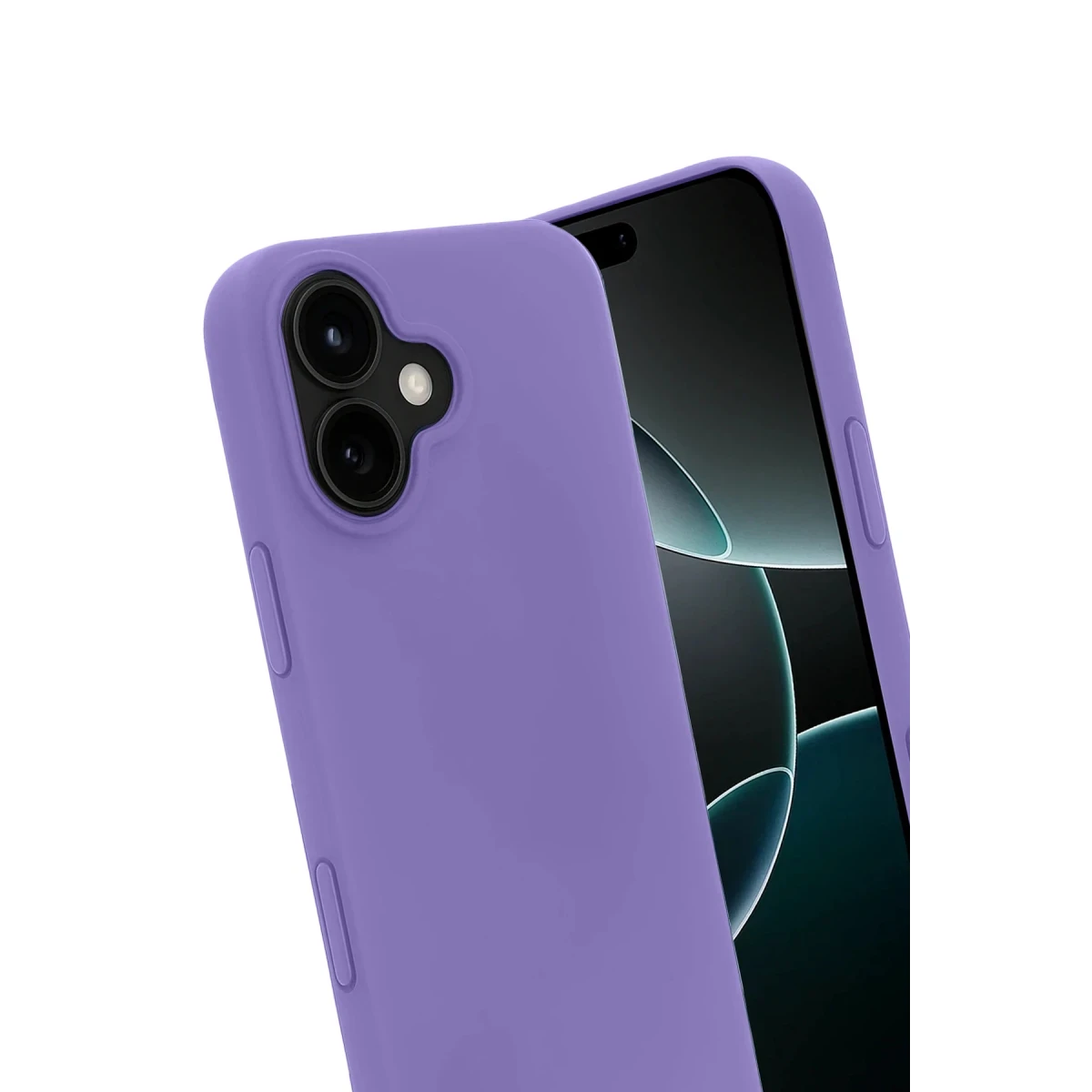 Apple iPhone 17 First Silikon - Lila