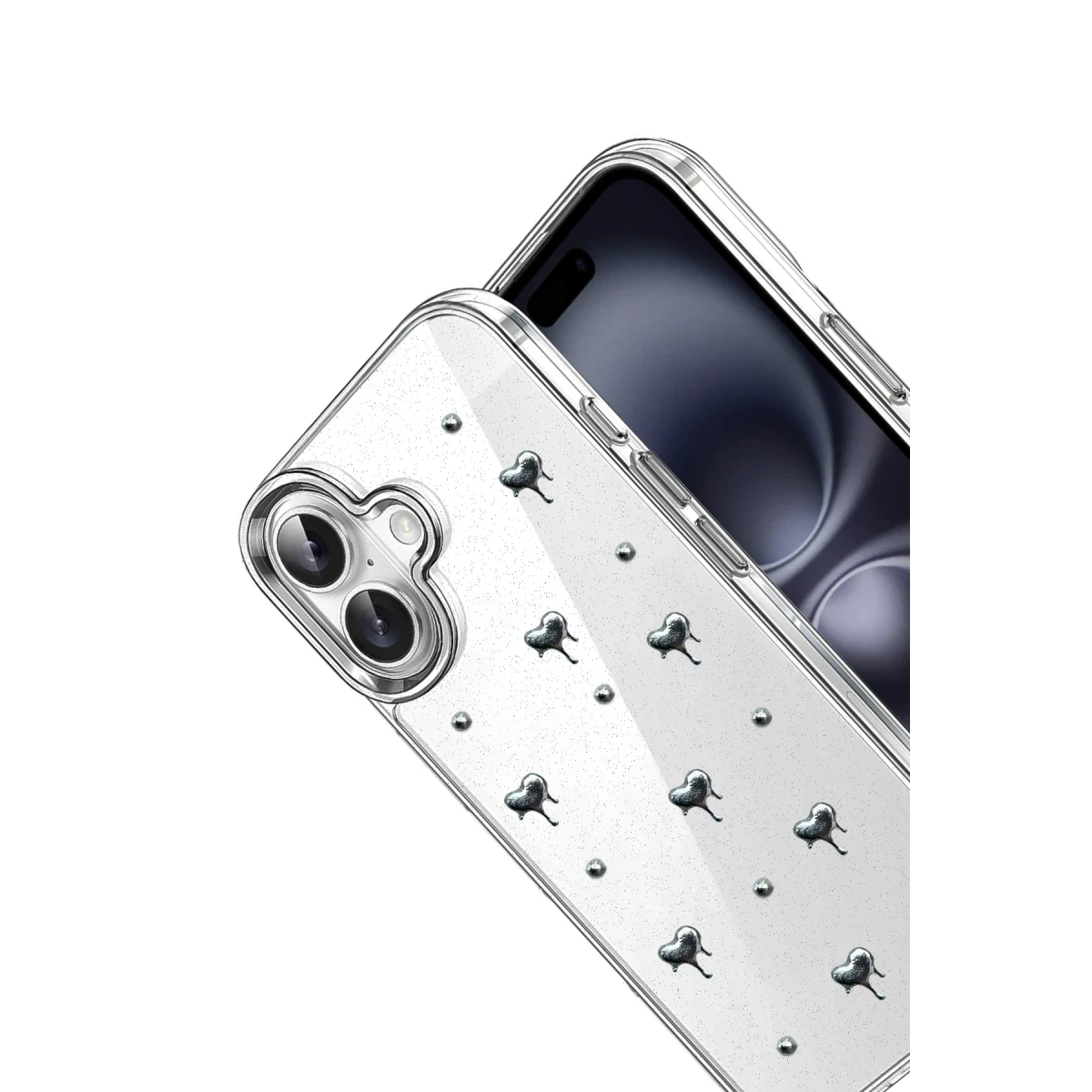 Apple iPhone 17 Fiyonk Desenli Kapak - Desen 1