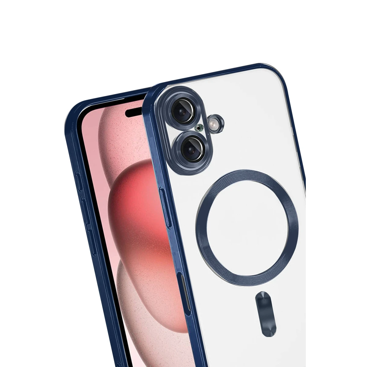 Apple iPhone 17 Kross Magneticsafe Kapak - Lacivert