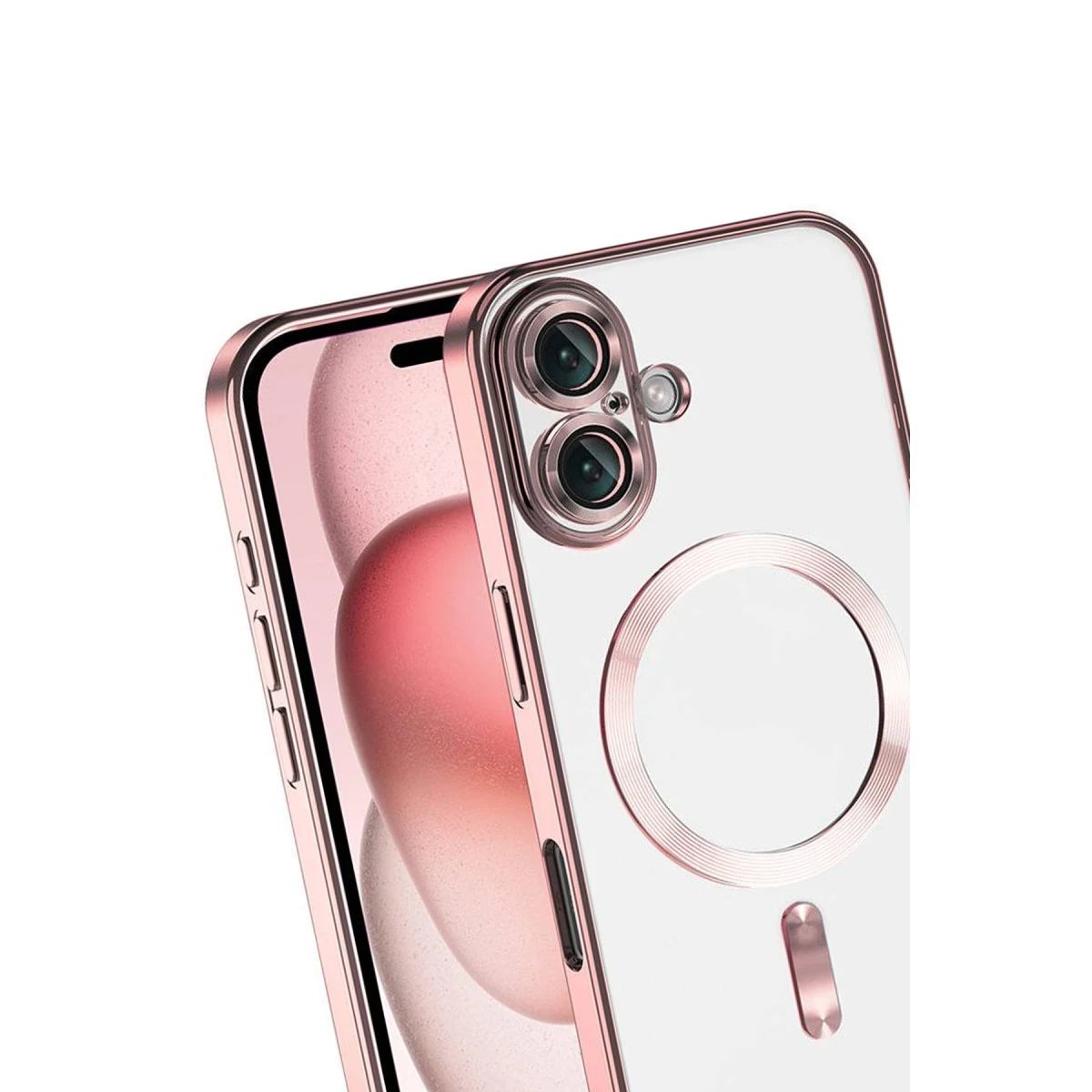 Apple iPhone 17 Kross Magneticsafe Kapak - Rose