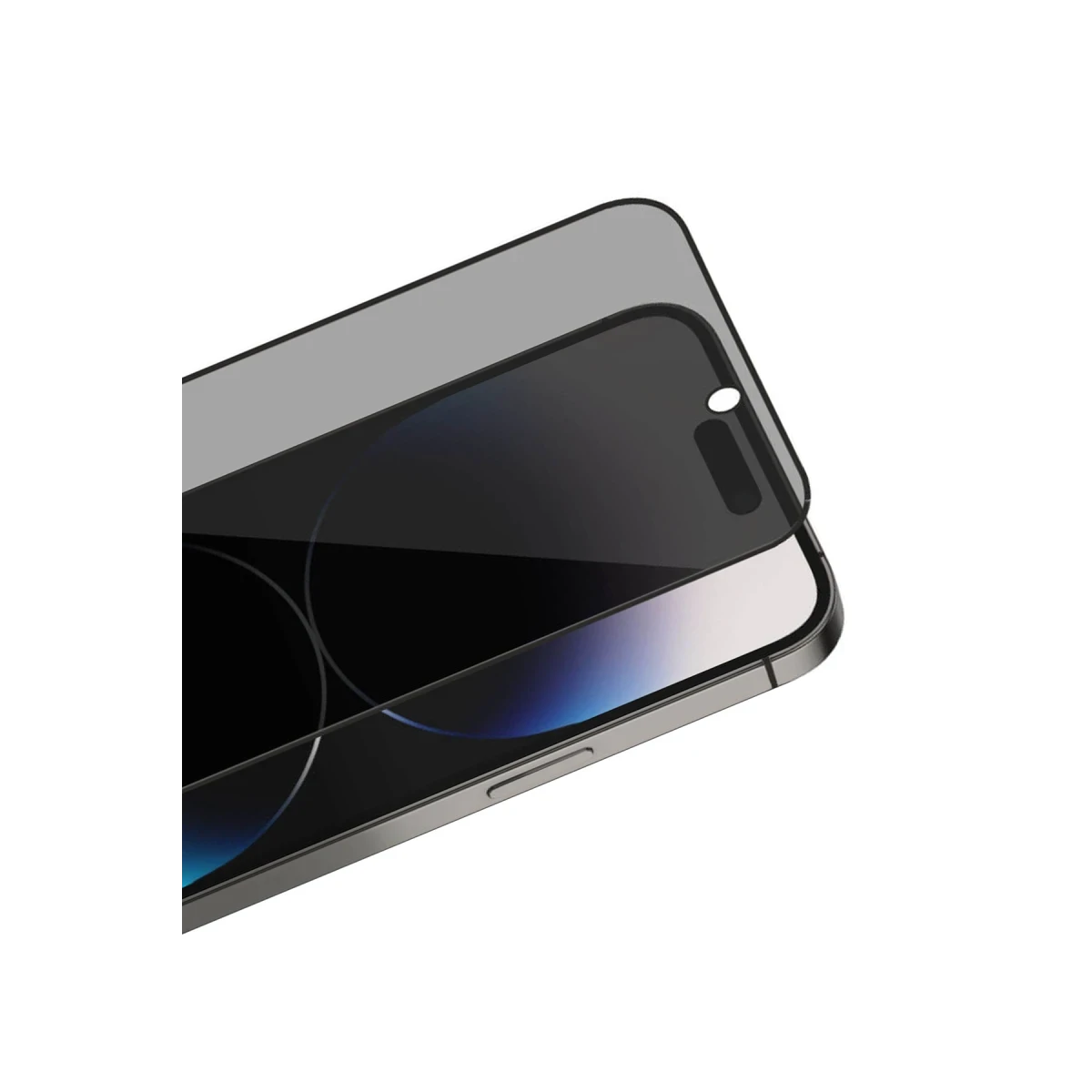Apple iPhone 17 Pro Max Bilvis 3X AR Hayalet Cam Ekran Koruyucu - Siyah