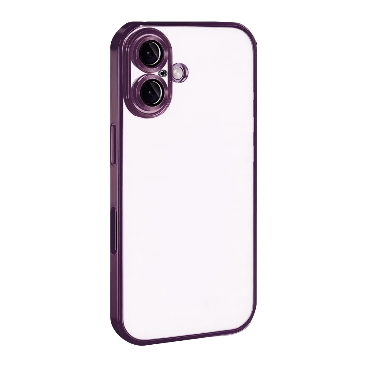 Apple iPhone 17 Razer Lensli Silikon - Açık Mor