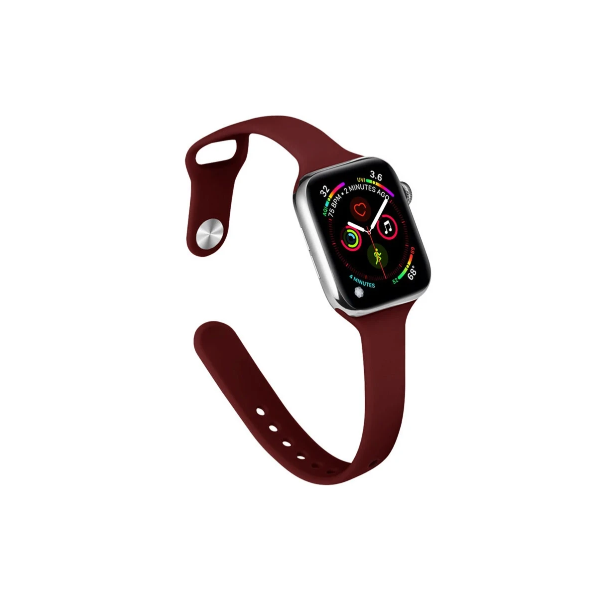 Apple Watch 38mm Klasik Kordon - Bordo