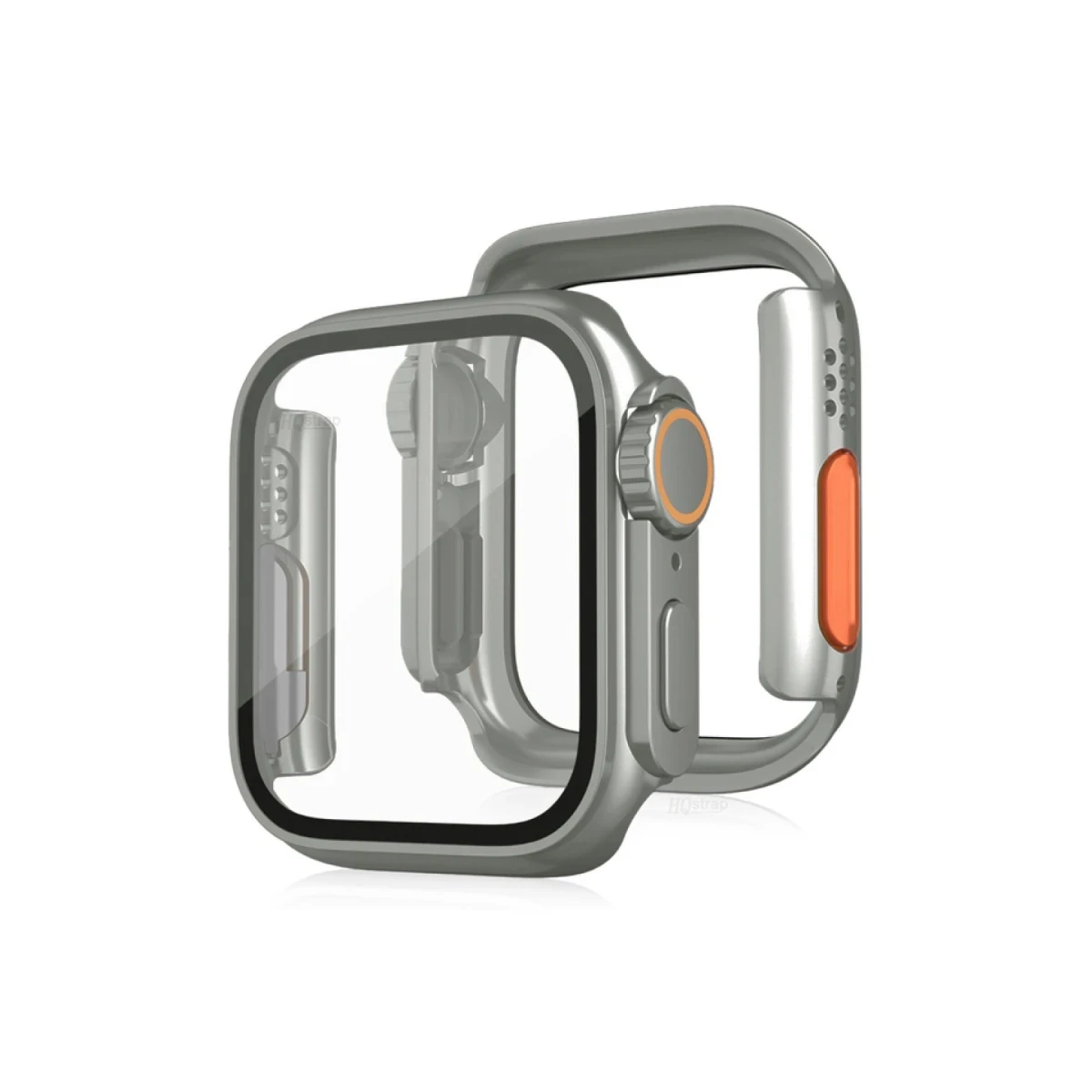 Apple Watch 44mm Watch 49mm Kasa Dönüştürücü ve Ekran Koruyucu - Yıldız Işığı