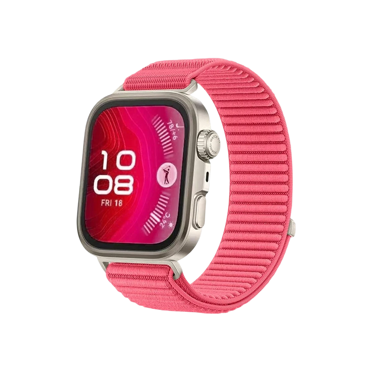 Huawei Fit 4 Braid Kordon - Rose