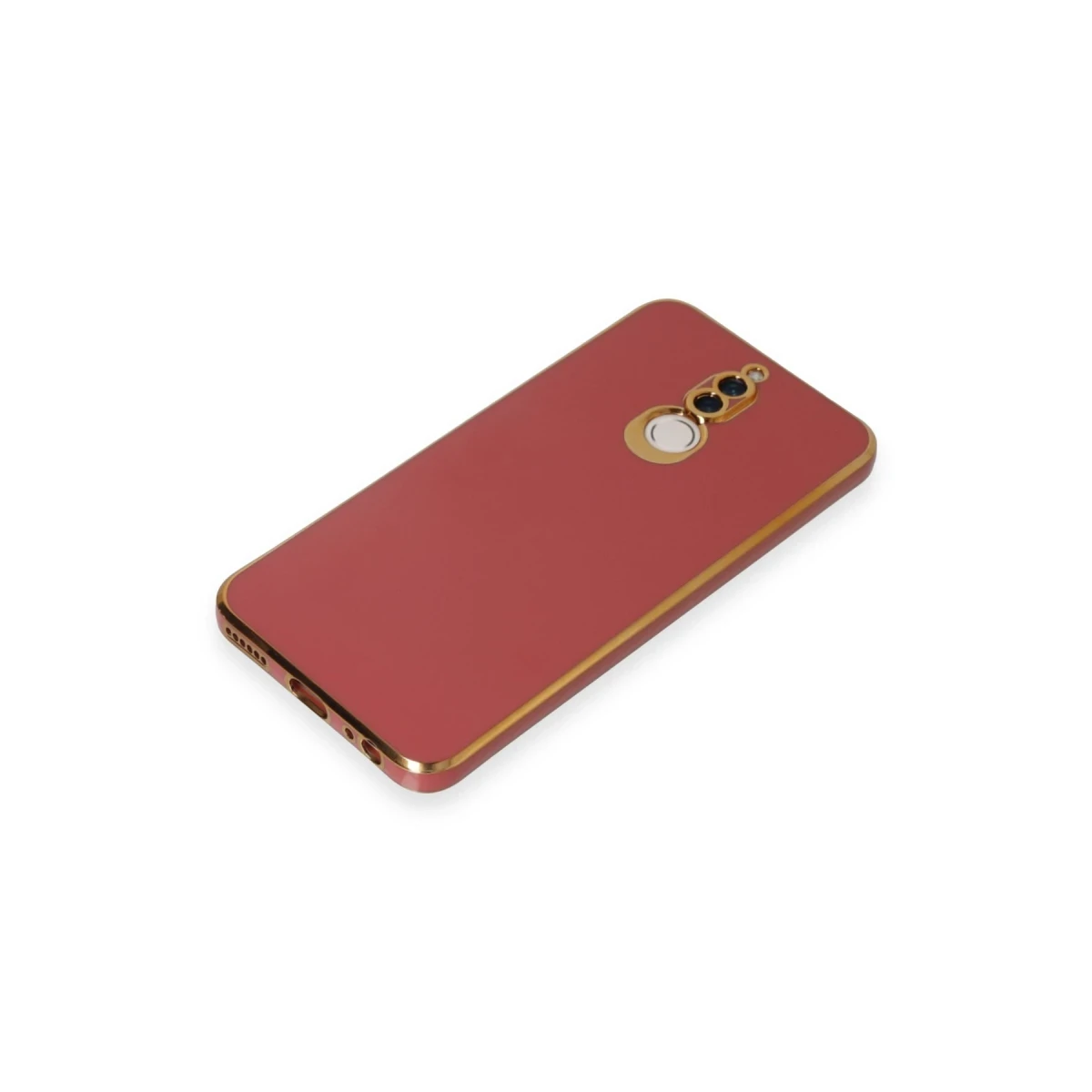 Huawei Mate 10 Lite Kılıf Volet Silikon - Kırmızı