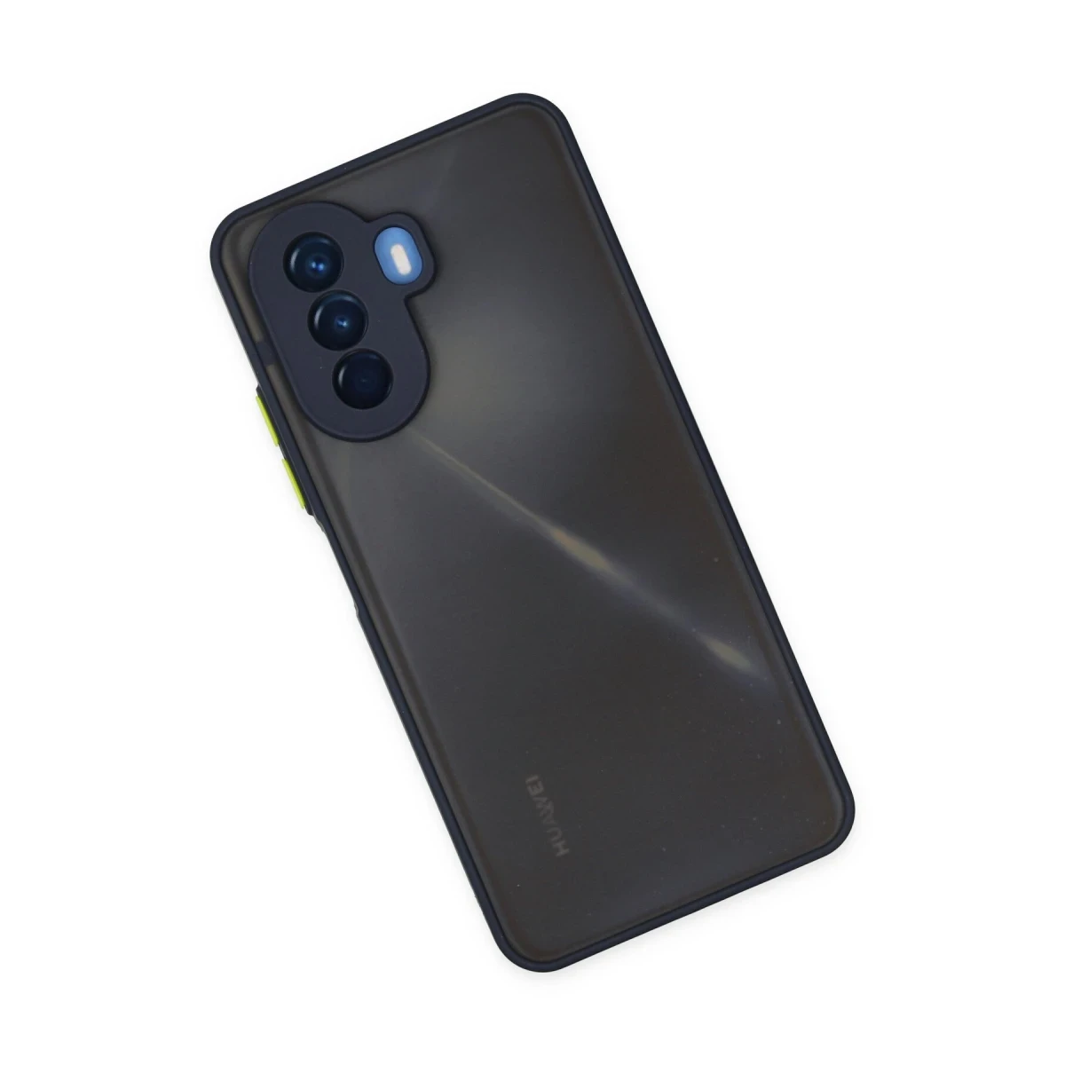 Huawei Nova Y70 Kılıf Montreal Silikon Kapak - Lacivert