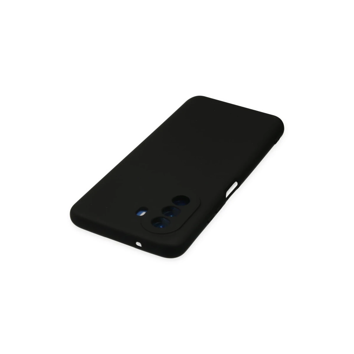 Huawei Nova Y70 Kılıf Nano içi Kadife Silikon - Siyah