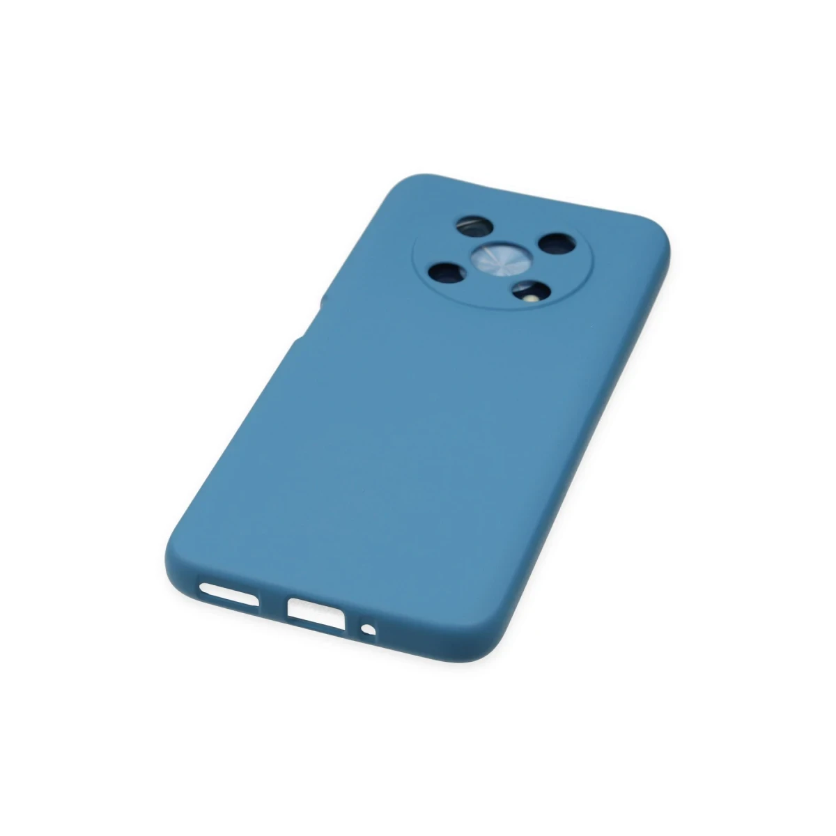 Huawei Nova Y90 Kılıf Nano içi Kadife Silikon - Mavi