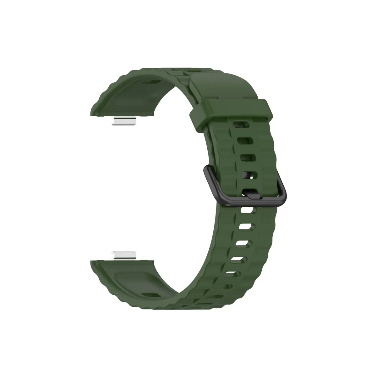 Huawei Watch Fit 3 Klasik Kordon - Koyu Yeşil
