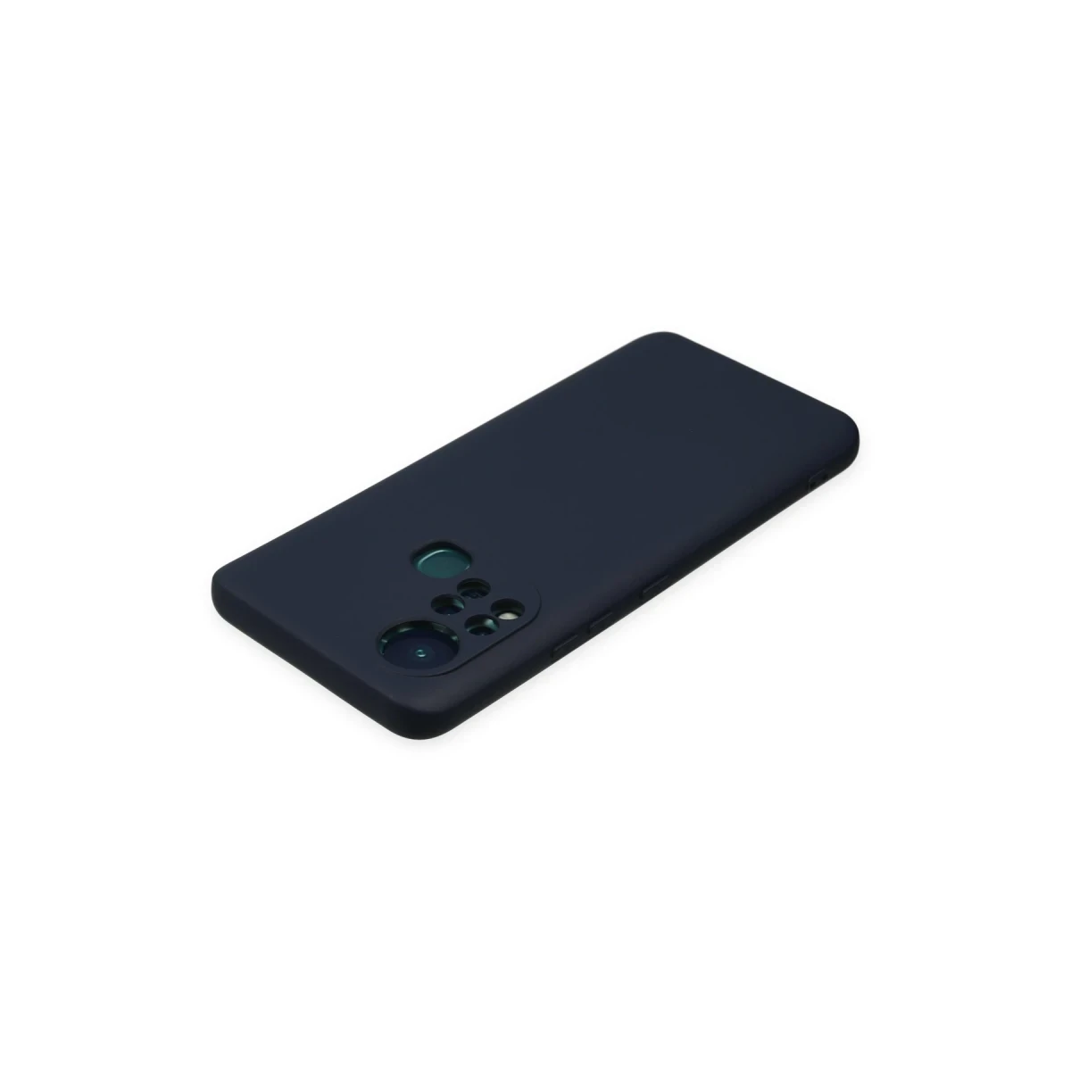 İnfinix Hot 11s Kılıf Nano içi Kadife Silikon - Lacivert