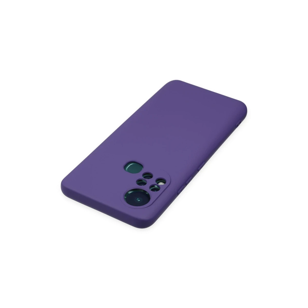 İnfinix Hot 11s Kılıf Nano içi Kadife Silikon - Mor