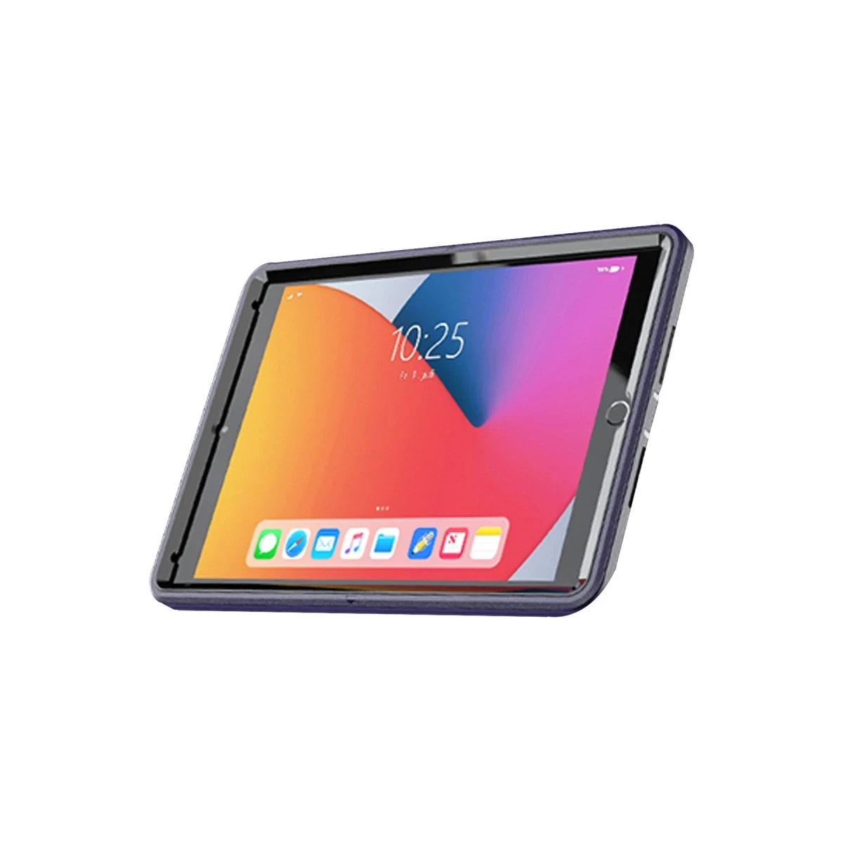 Apple iPad 10.2 (7.nesil) Kılıf Hand Strap Tablet Kılıfı - Lacivert