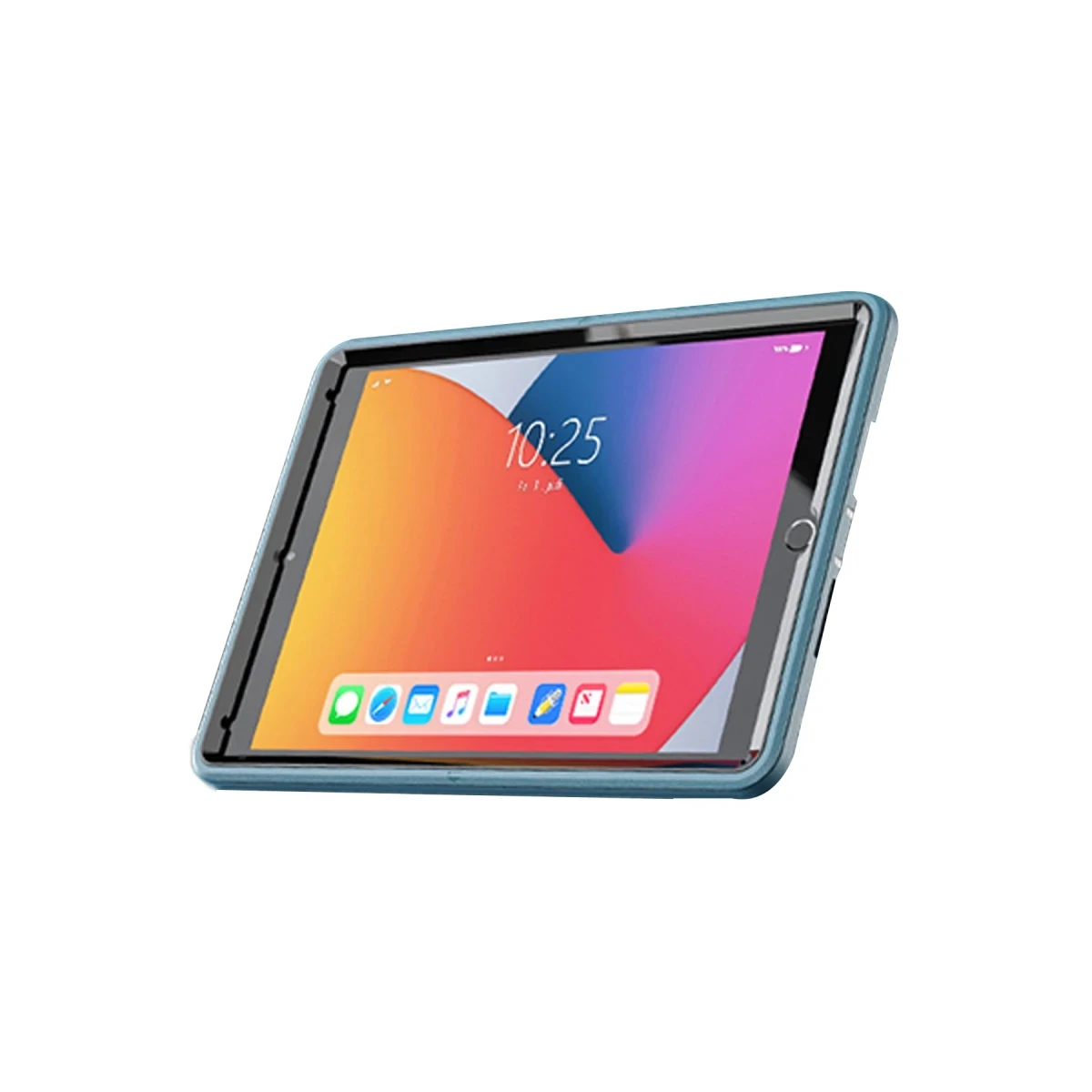 Apple iPad 10.2 (7.nesil) Kılıf Hand Strap Tablet Kılıfı - Turkuaz