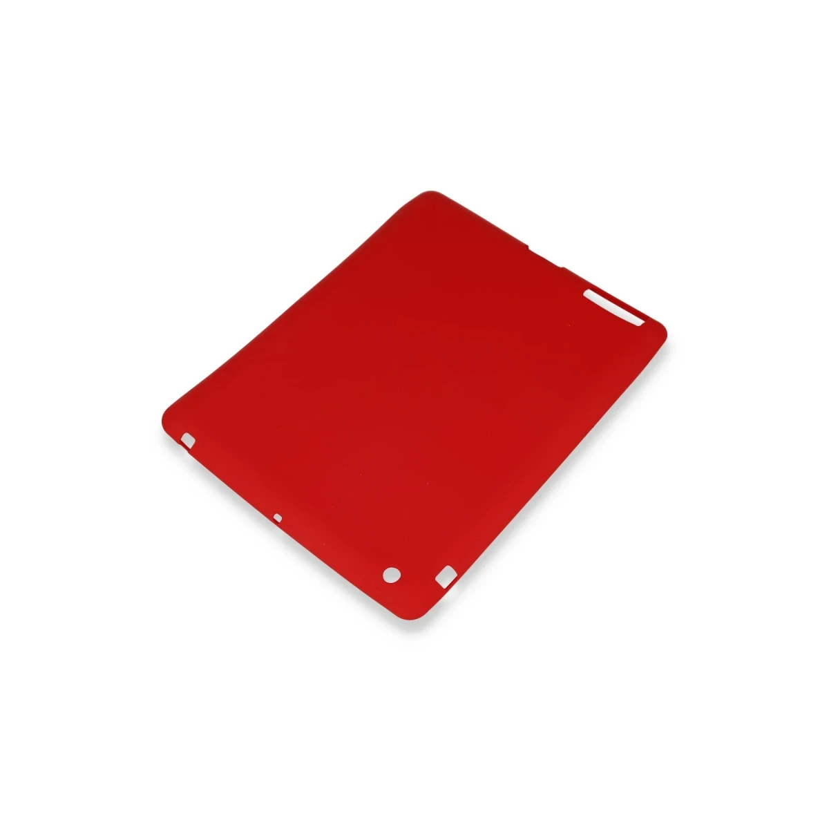 Apple iPad 4 9.7 Kılıf Evo Tablet Silikon - Kırmızı