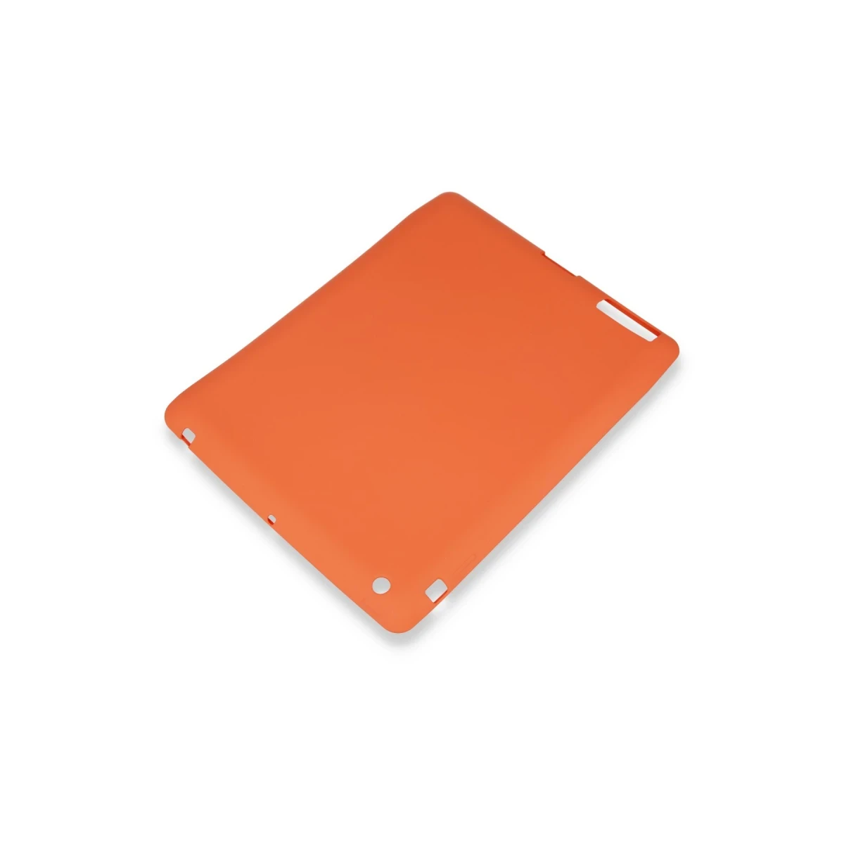 Apple iPad 4 9.7 Kılıf Evo Tablet Silikon - Turuncu