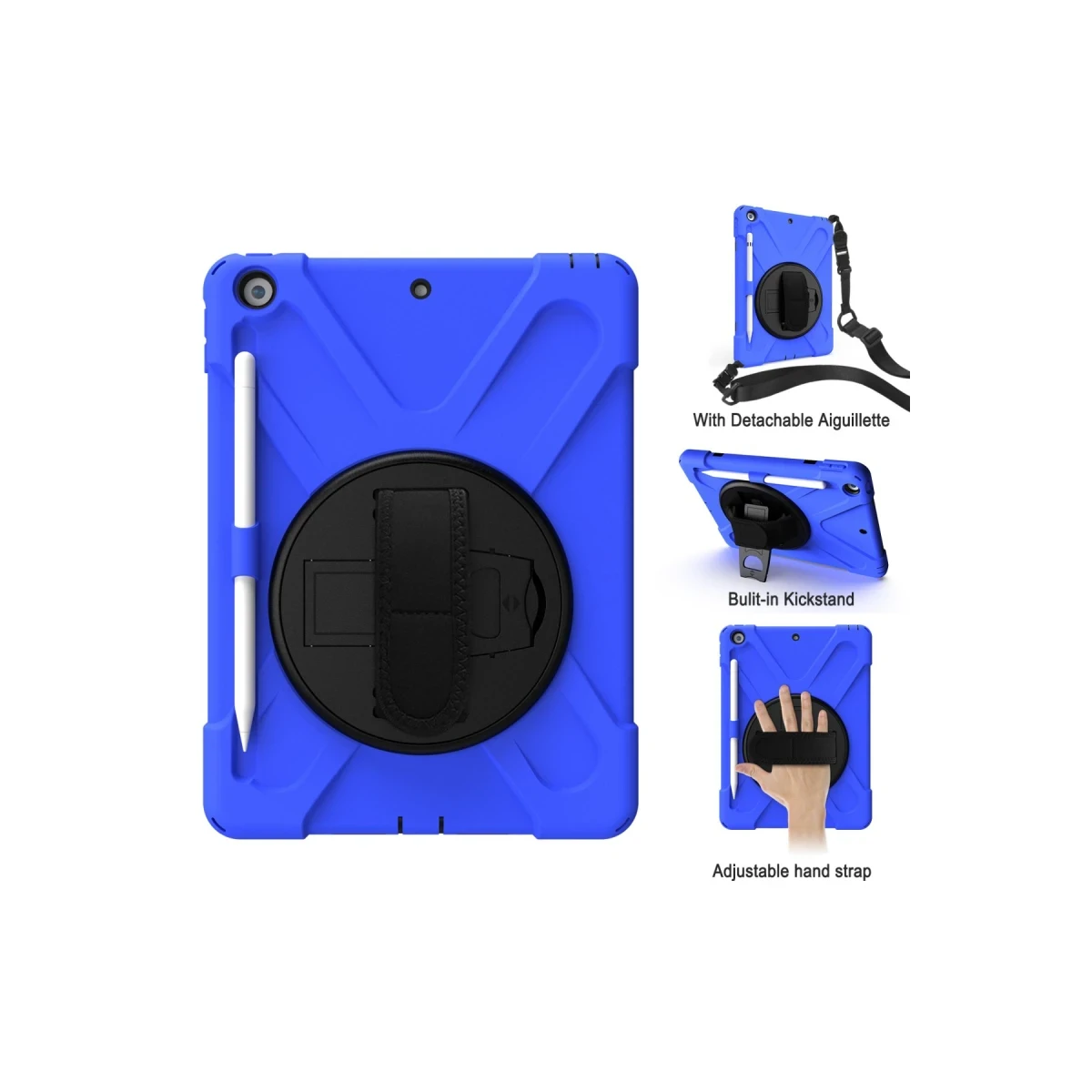 Apple iPad Air 3 10.5 Kılıf Amazing Tablet Kapak - Mavi