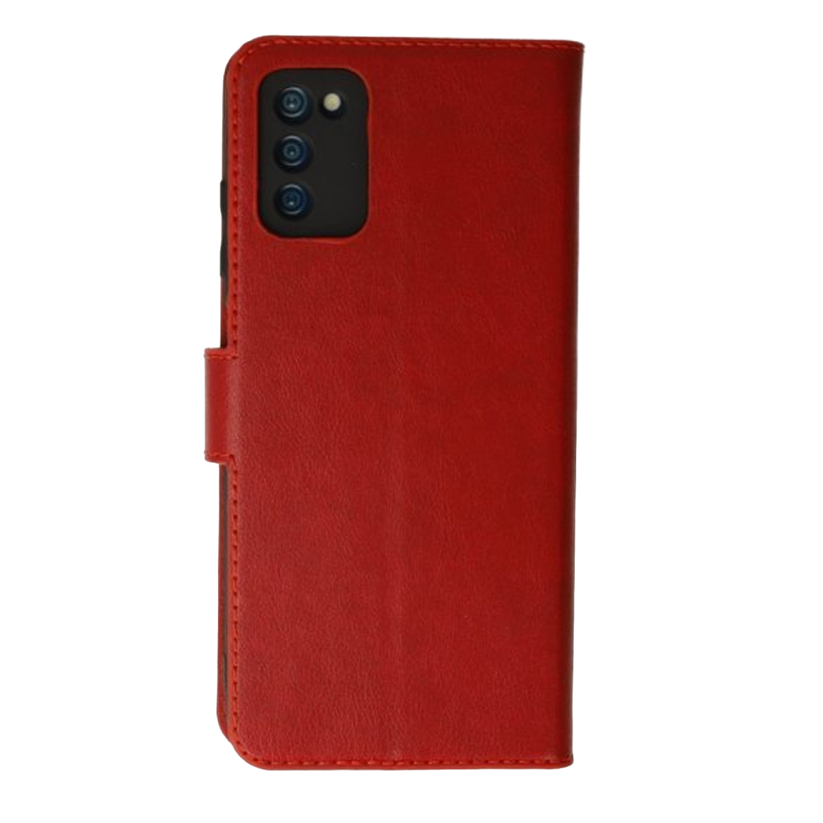 Samsung Galaxy A03s Trend S Plus Kapaklı Kılıf - Kırmızı