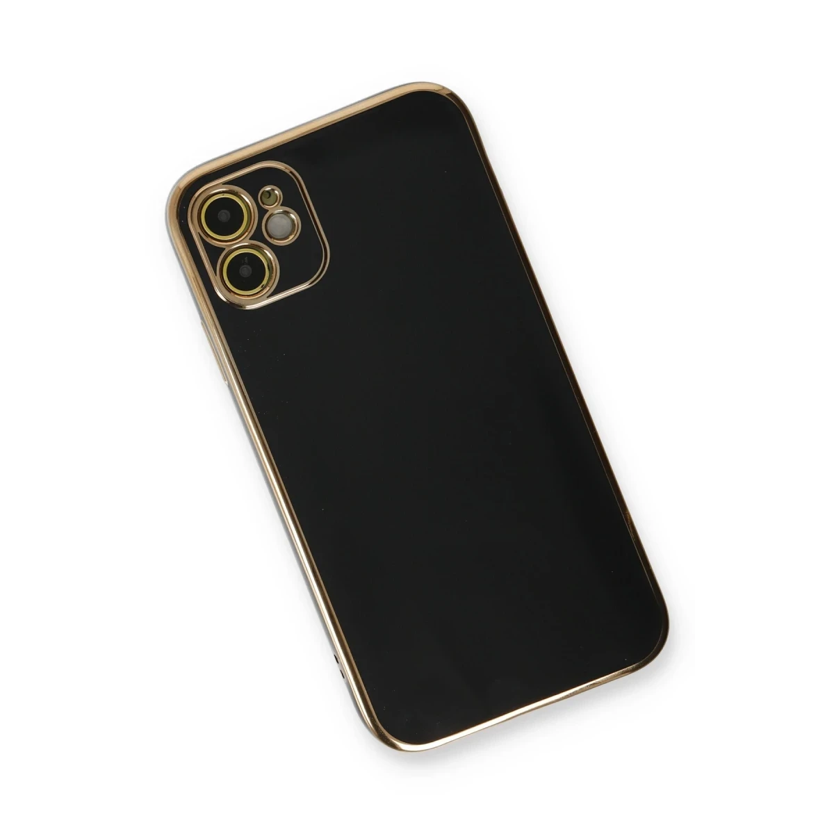 Apple iPhone 11 Kılıf Volet Silikon - Siyah