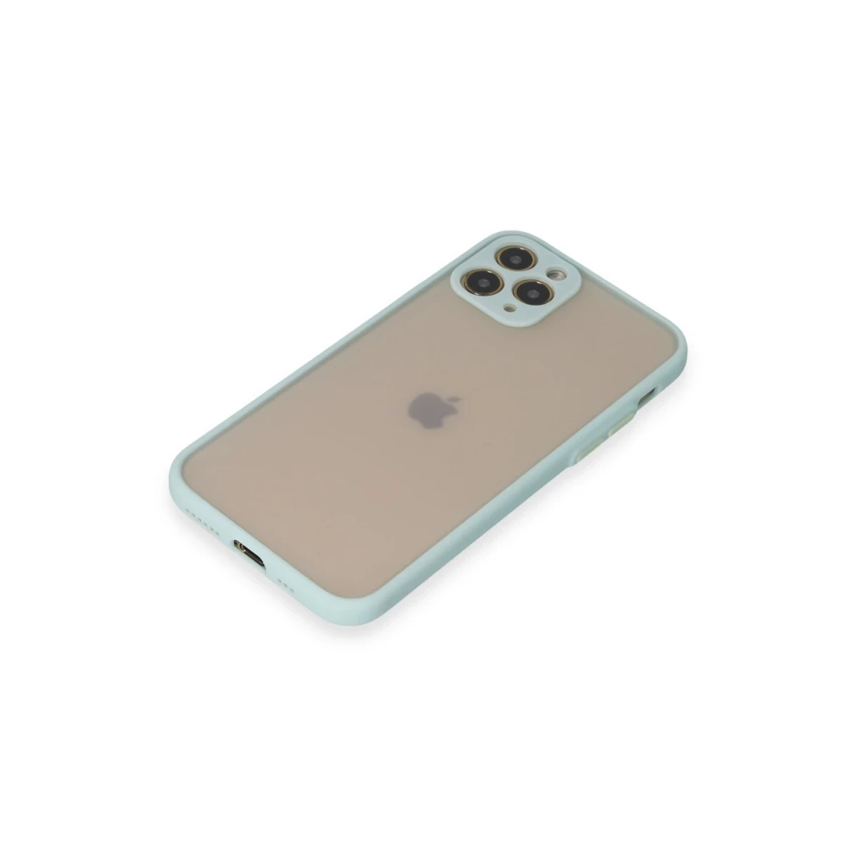 Apple iPhone 11 Pro Kılıf Montreal Silikon Kapak - Turkuaz