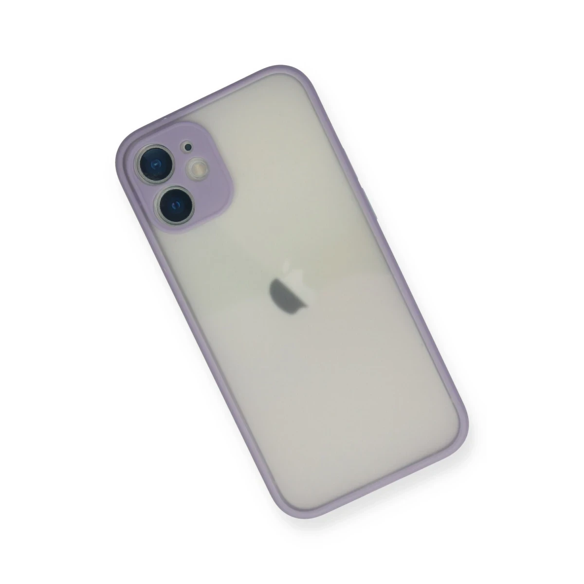 Apple iPhone 11 Pro Max Kılıf Montreal Silikon Kapak - Mor