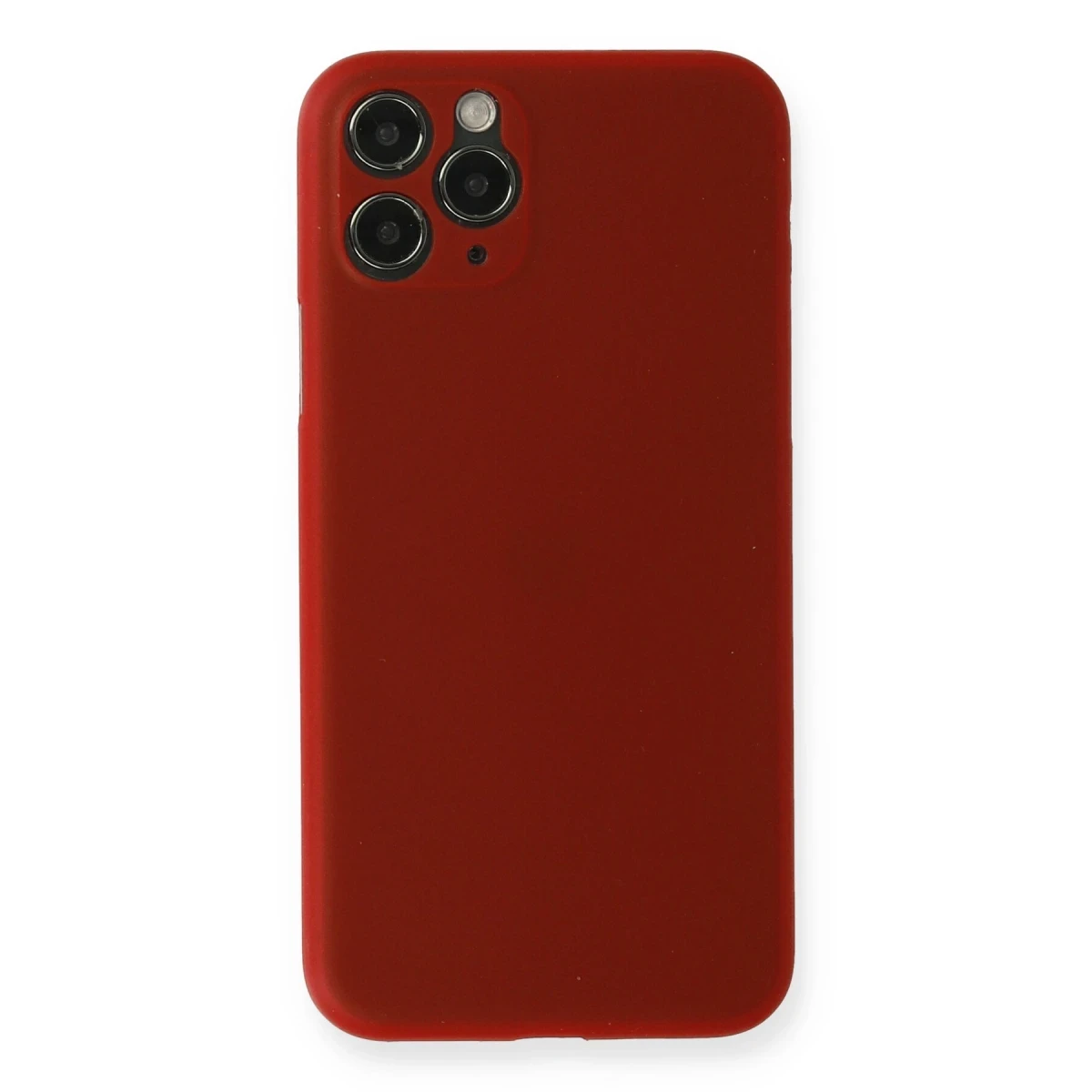 Apple iPhone 11 Pro Max Kılıf PP Ultra İnce Kapak - Kırmızı