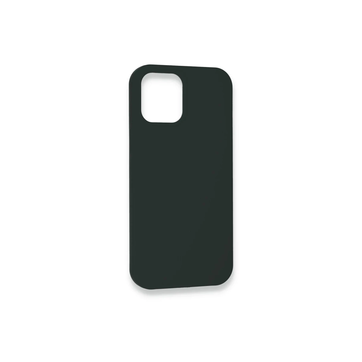 Apple iPhone 12 Kılıf Lansman Legant Silikon - Koyu Yeşil
