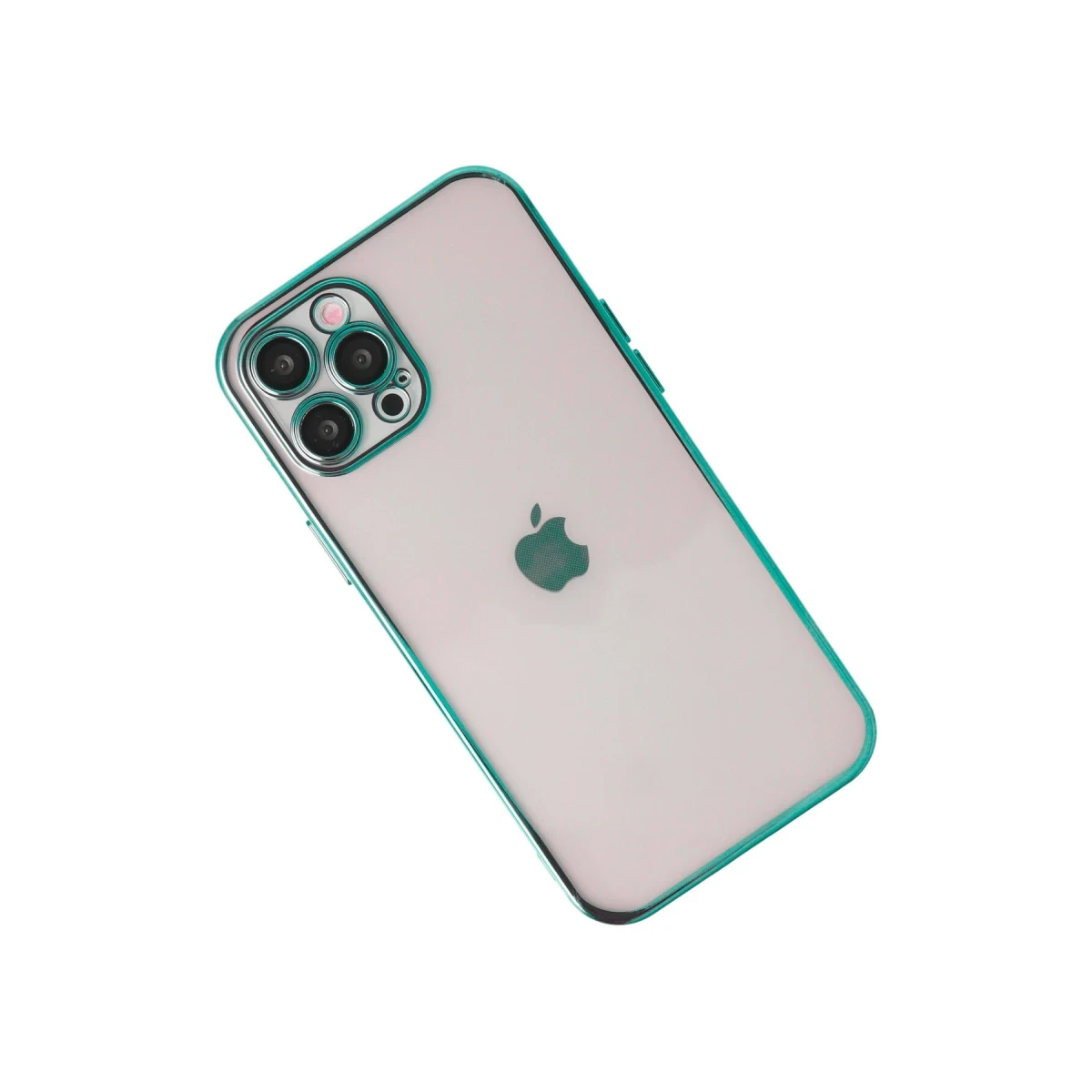 Apple iPhone 12 Pro Kılıf Razer Lensli Silikon - Yeşil