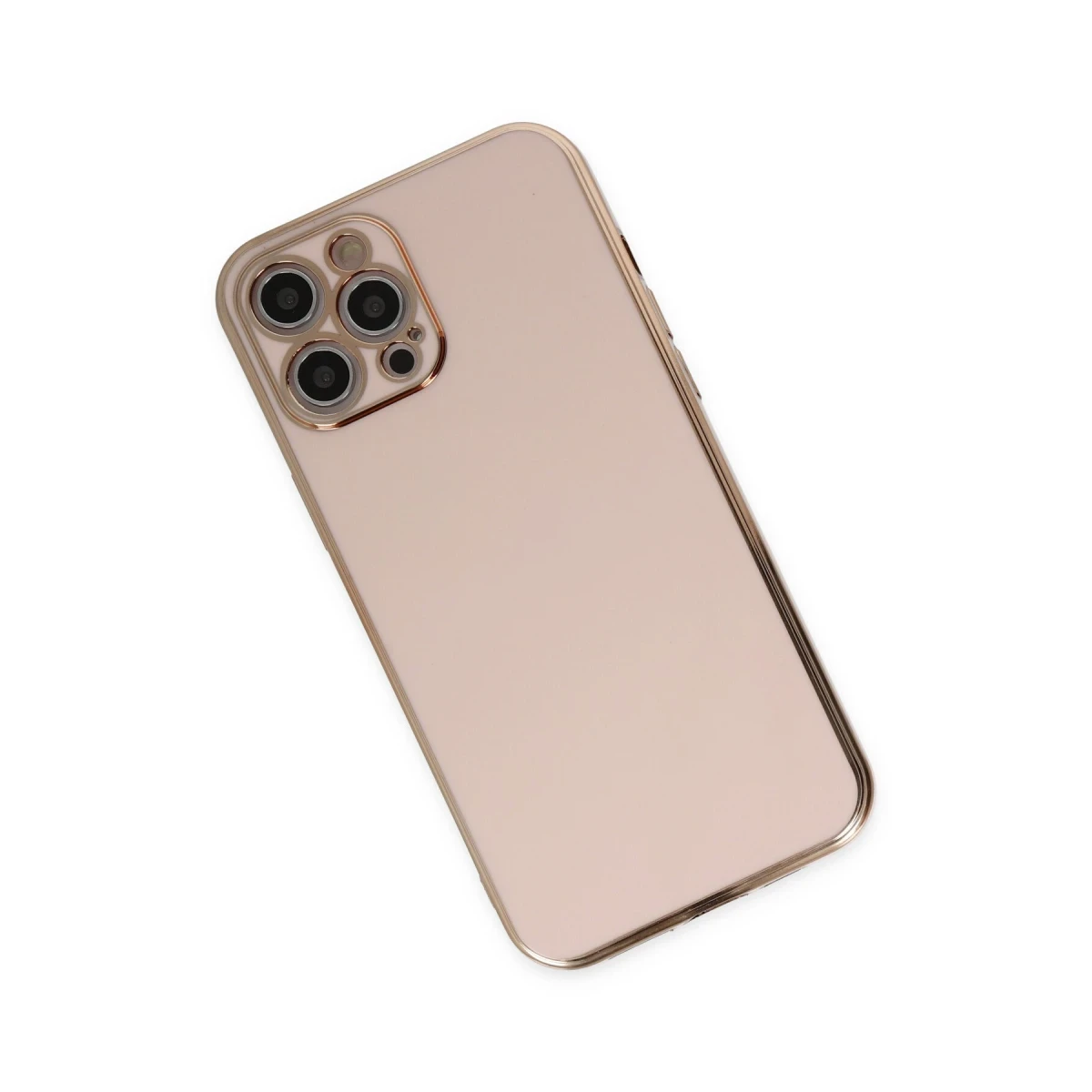 Apple iPhone 12 Pro Kılıf Volet Silikon - Pembe