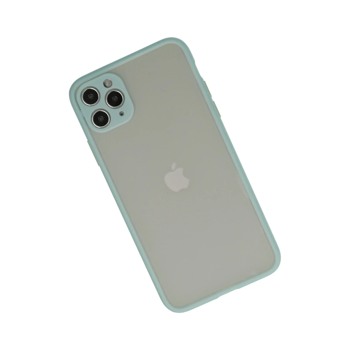 Apple iPhone 12 Pro Max Kılıf Montreal Silikon Kapak - Turkuaz