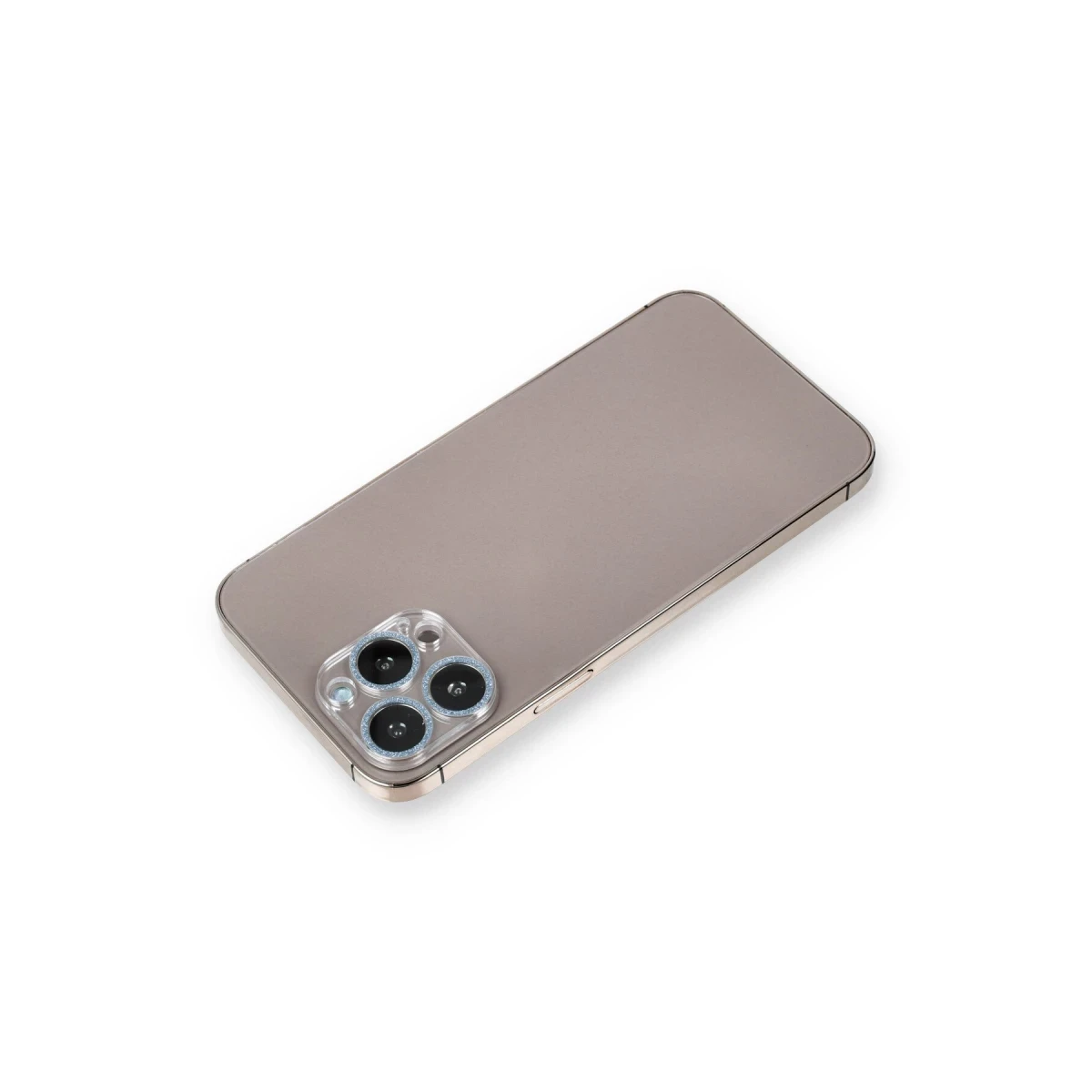 Apple iPhone 12 Pro Shine Kamera Lens Koruma Cam - Sierra Blue