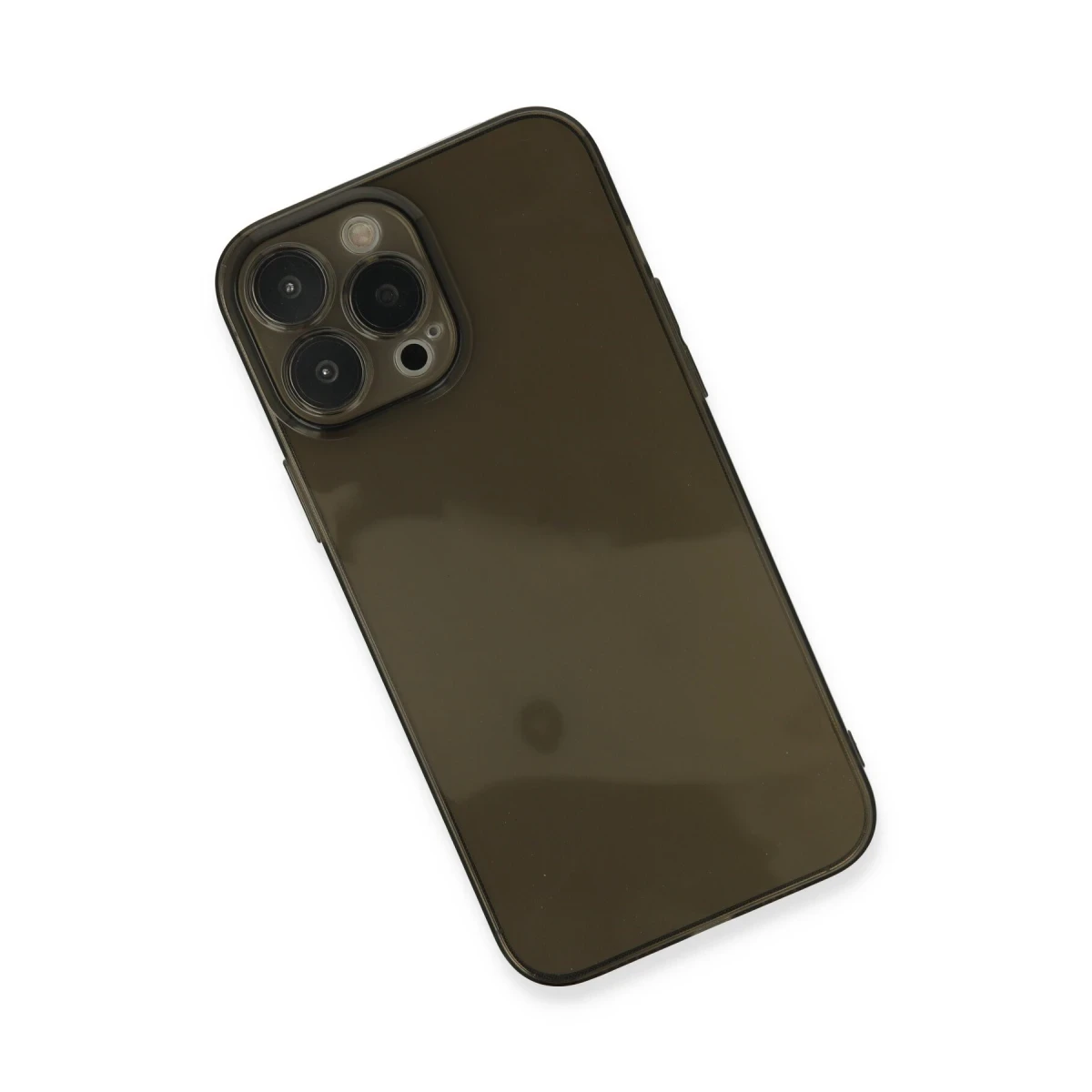 Apple iPhone 13 Pro Kılıf Fly Lens Silikon - Siyah