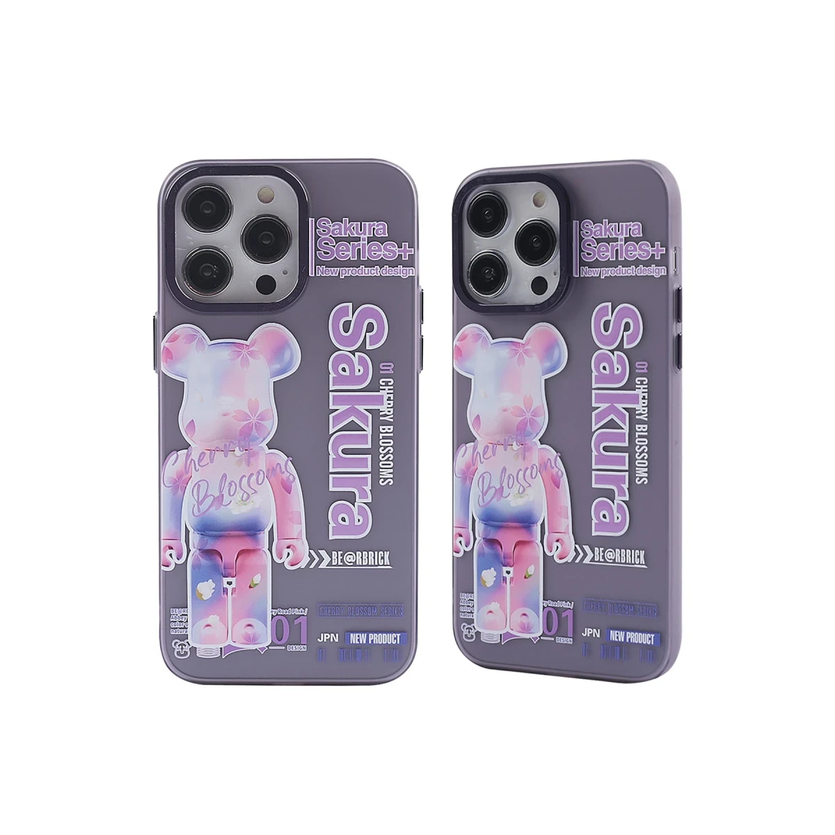 Apple iPhone 13 Pro Kılıf Prada Desenli Kapak - Prada Mor - 1