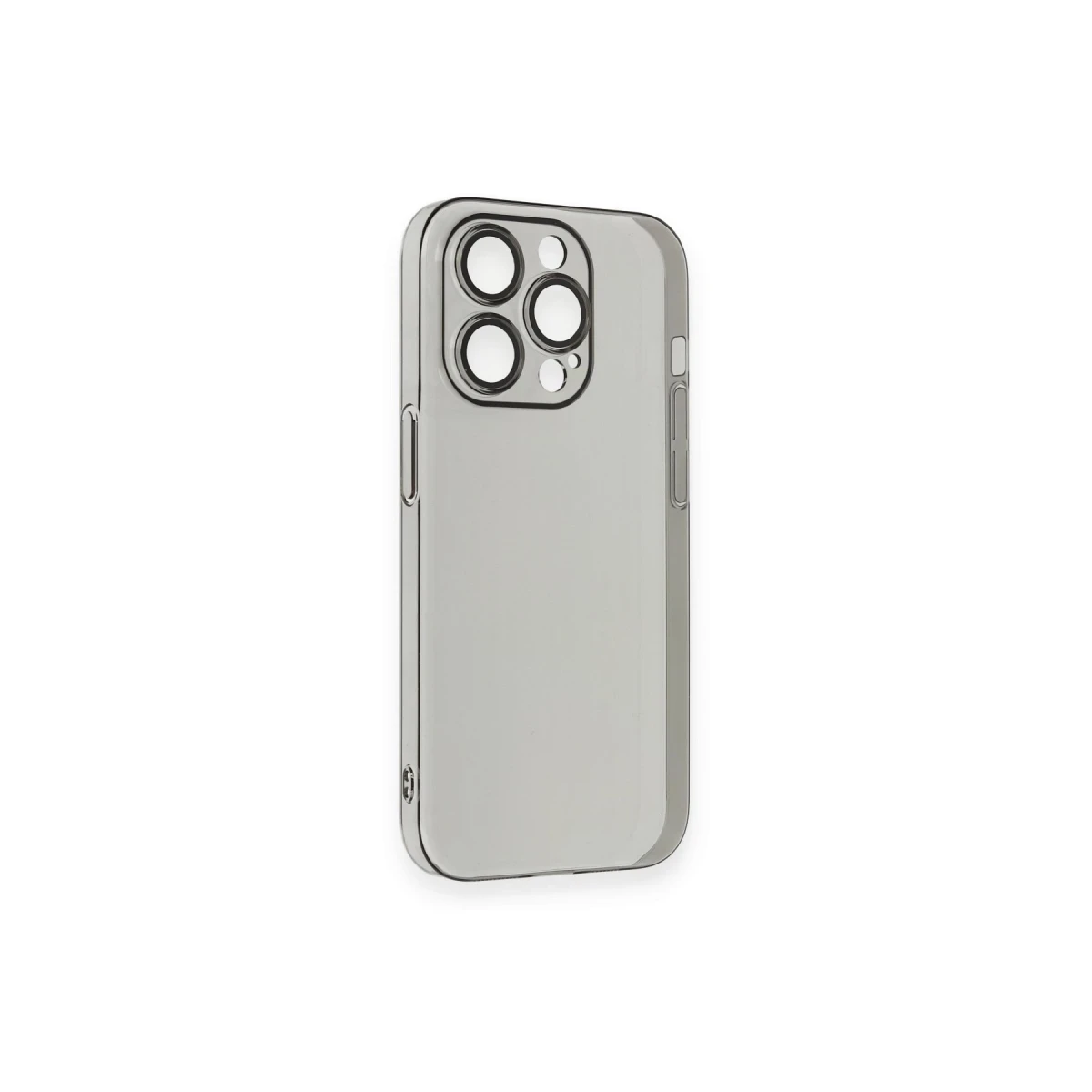 Apple iPhone 13 Pro Max Kılıf Armada Lensli Kapak - Siyah