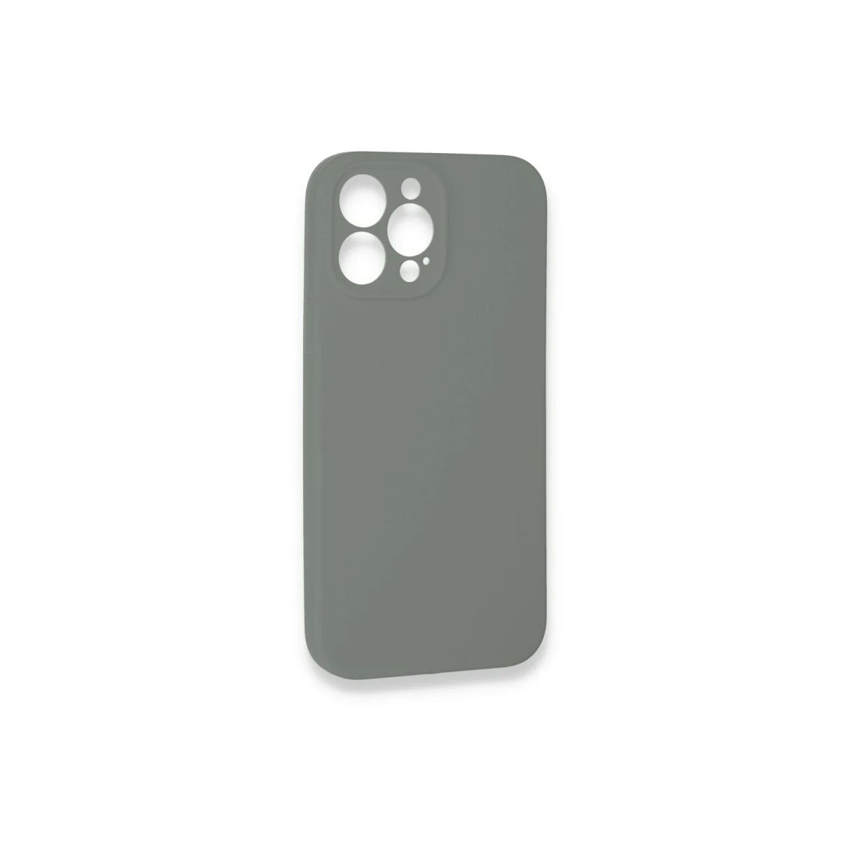 Apple iPhone 13 Pro Max Kılıf Lansman Legant Silikon - Gri