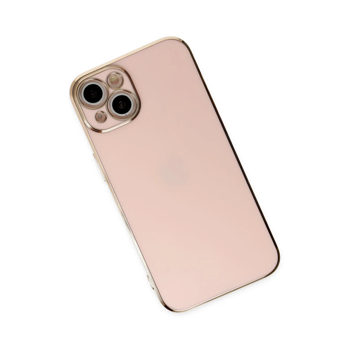 Apple iPhone 14 Kılıf Volet Silikon - Pembe