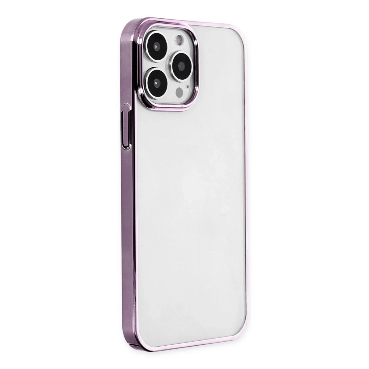Apple iPhone 14 Pro Kılıf Element Silikon - Lila