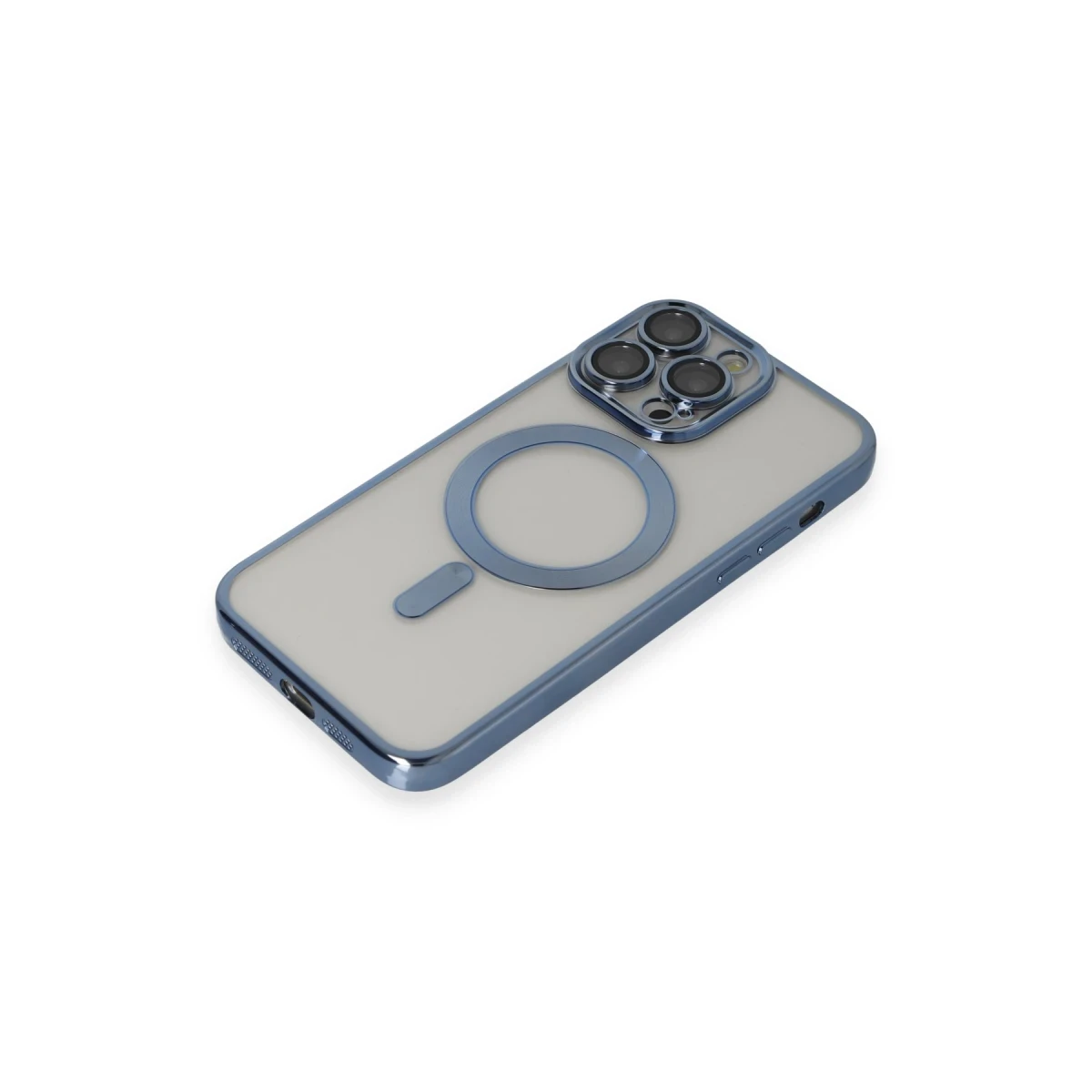 Apple iPhone 14 Pro Max Kılıf Kross Magneticsafe Kapak - Sierra Blue